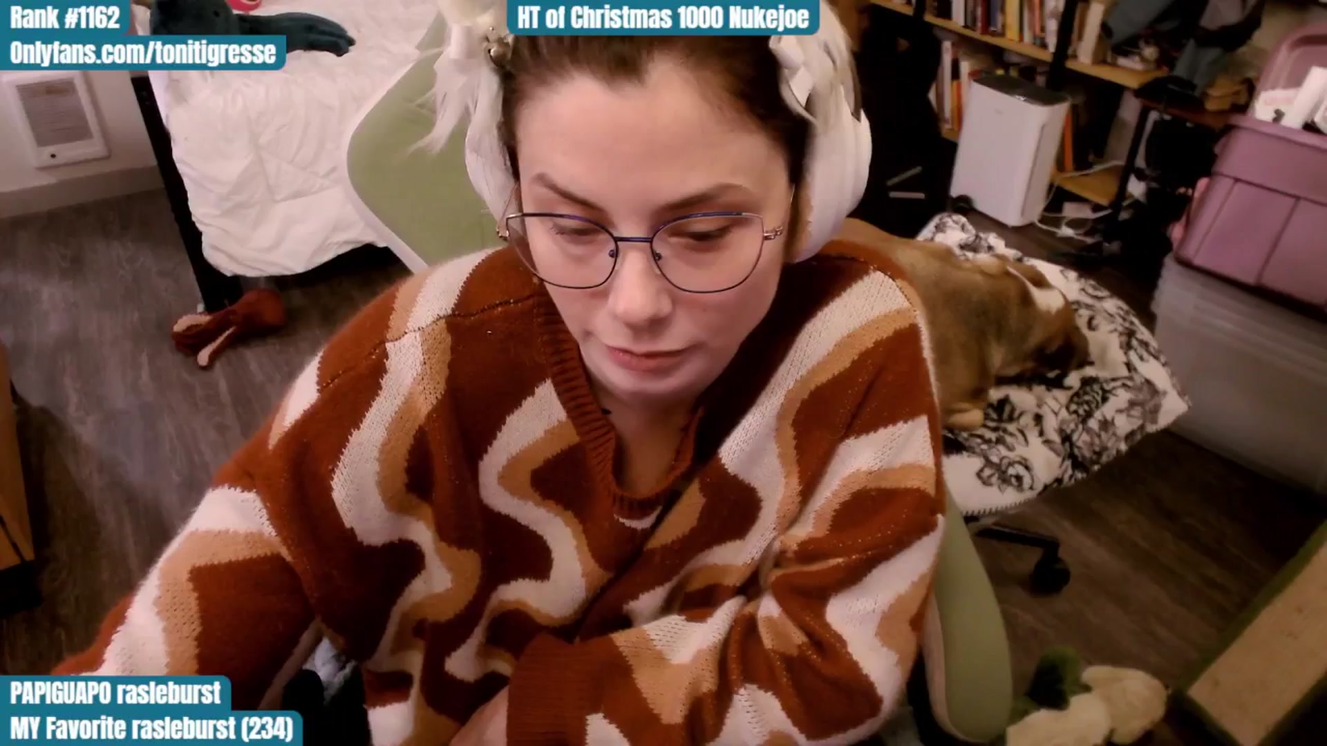 Gallery image thumbnail from ToniTigresse's myfreecams stream on, 12/08/2025, 04:09 image 1 of 20