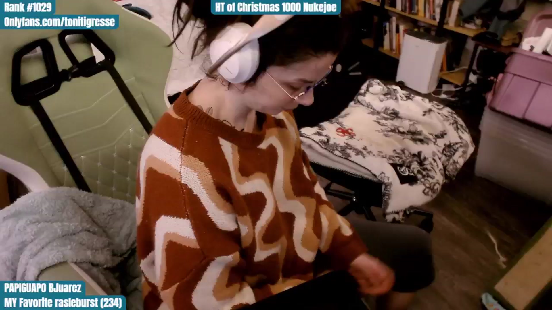 Gallery image thumbnail from ToniTigresse's myfreecams stream on, 12/08/2025, 04:09 image 20 of 20