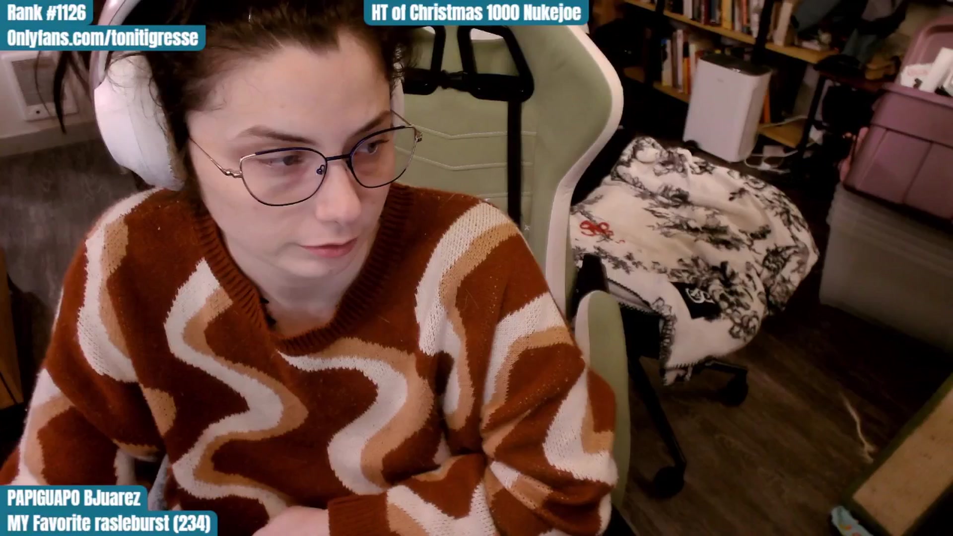 Gallery image thumbnail from ToniTigresse's myfreecams stream on, 12/08/2025, 04:09 image 19 of 20