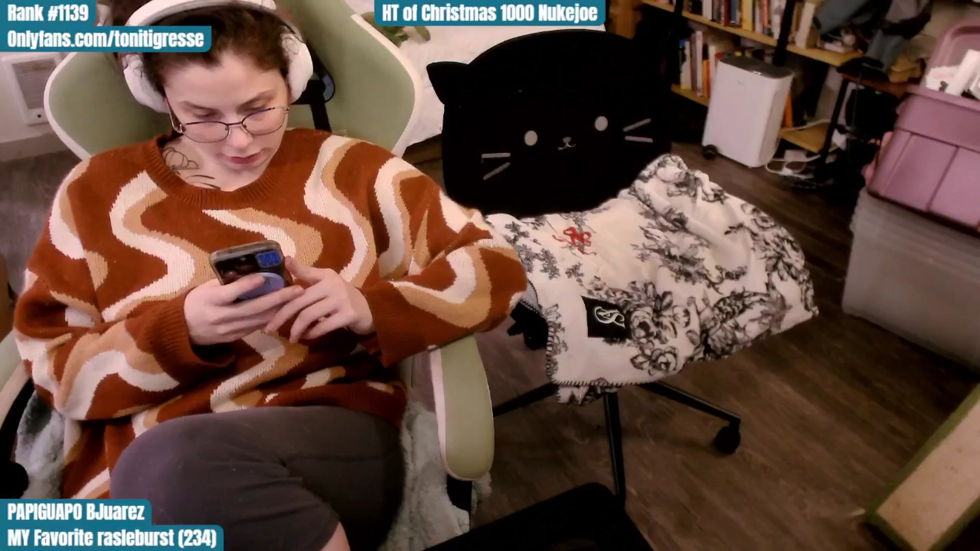 Gallery image thumbnail from ToniTigresse's myfreecams stream on, 12/08/2025, 04:09 image 13 of 20