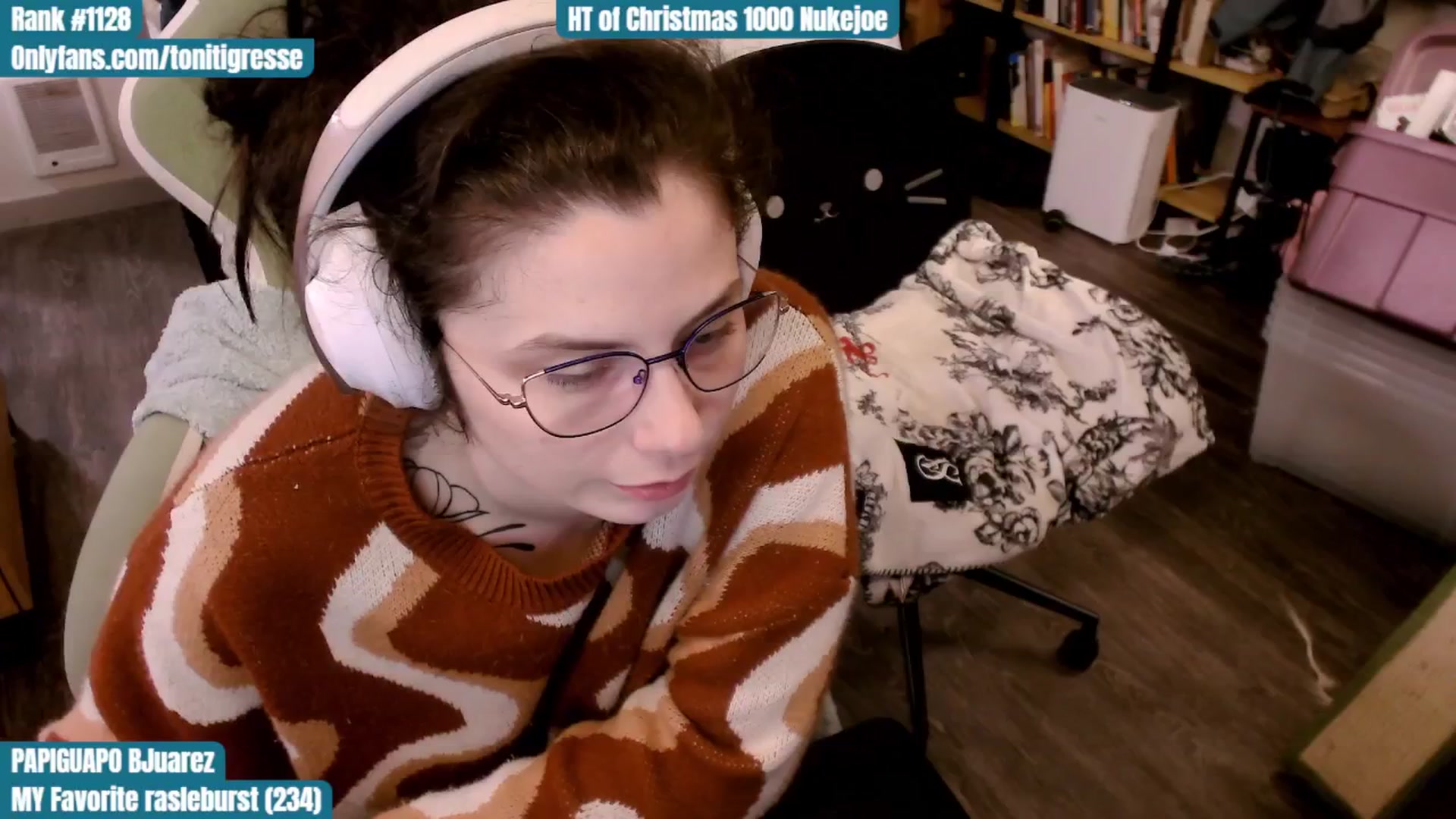 Gallery image thumbnail from ToniTigresse's myfreecams stream on, 12/08/2025, 04:09 image 15 of 20
