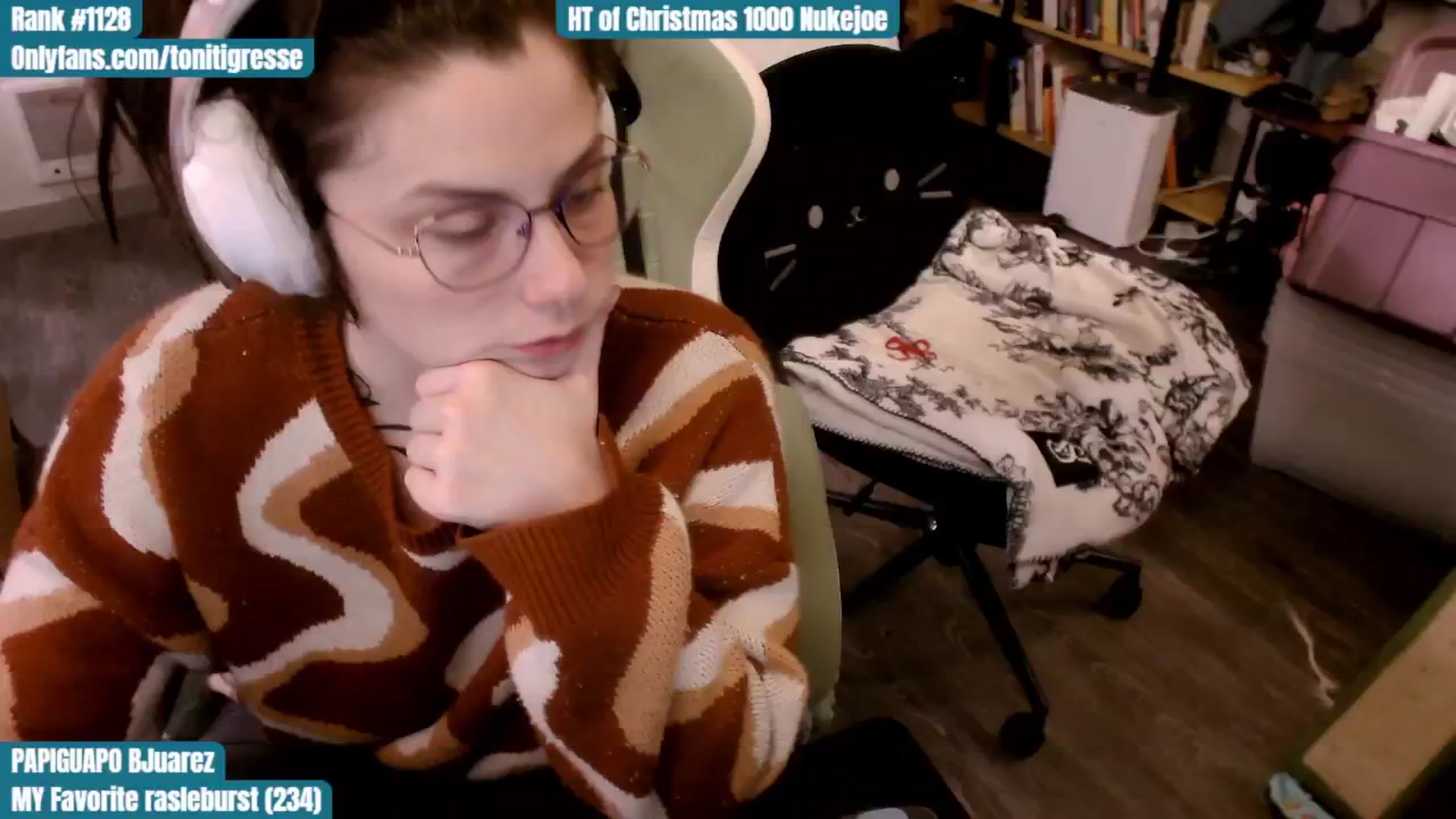 Gallery image thumbnail from ToniTigresse's myfreecams stream on, 12/08/2025, 04:09 image 16 of 20