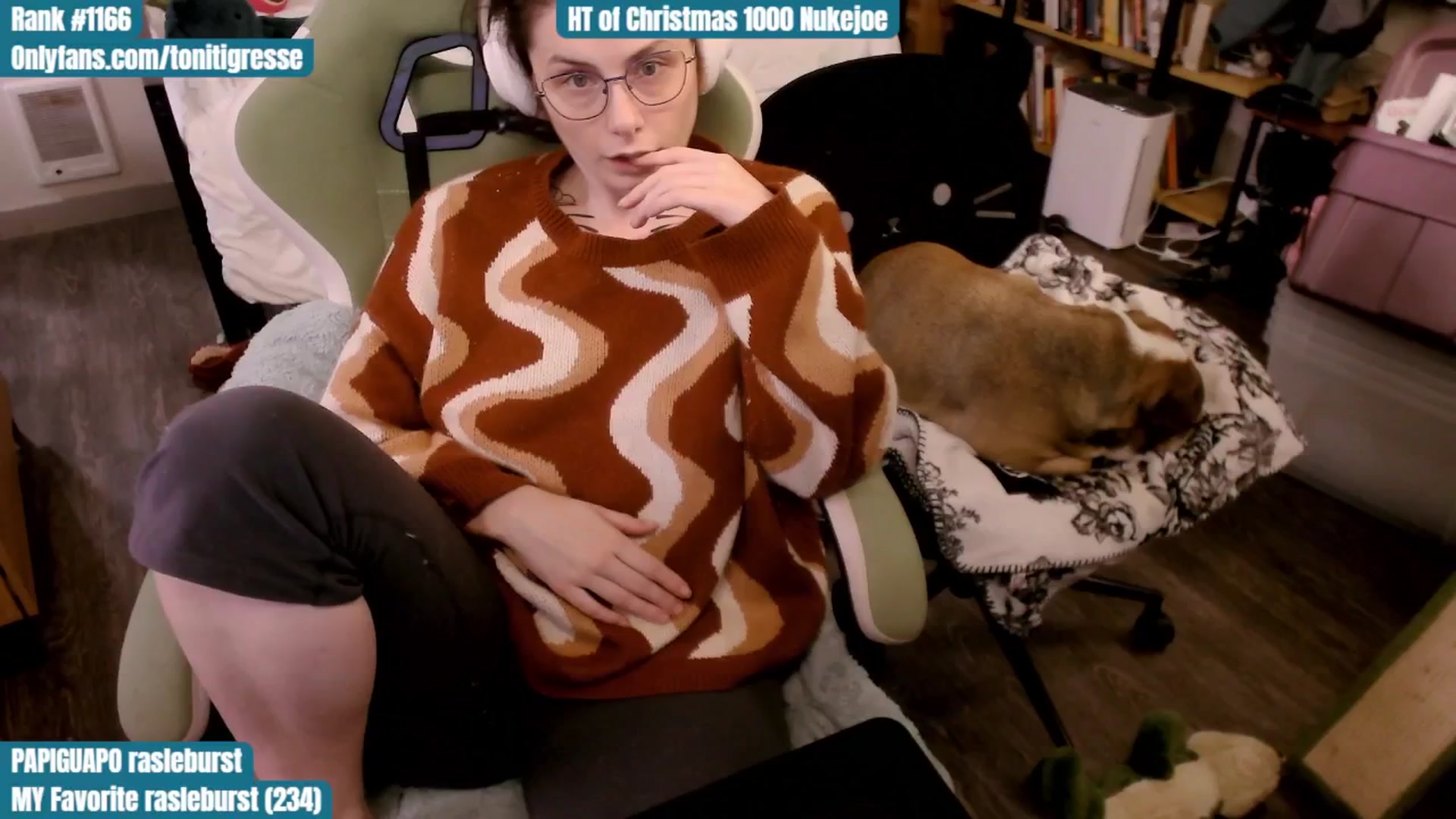Gallery image thumbnail from ToniTigresse's myfreecams stream on, 12/08/2025, 04:09 image 3 of 20