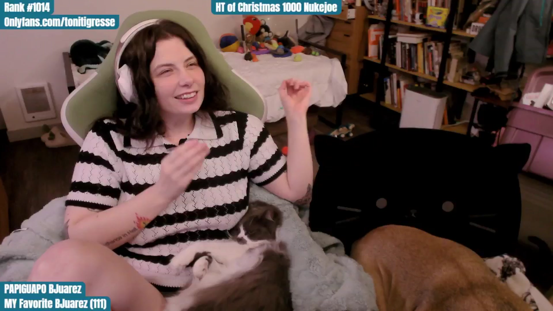 Gallery image thumbnail from ToniTigresse's myfreecams stream on, 12/09/2025, 24:29 image 17 of 20