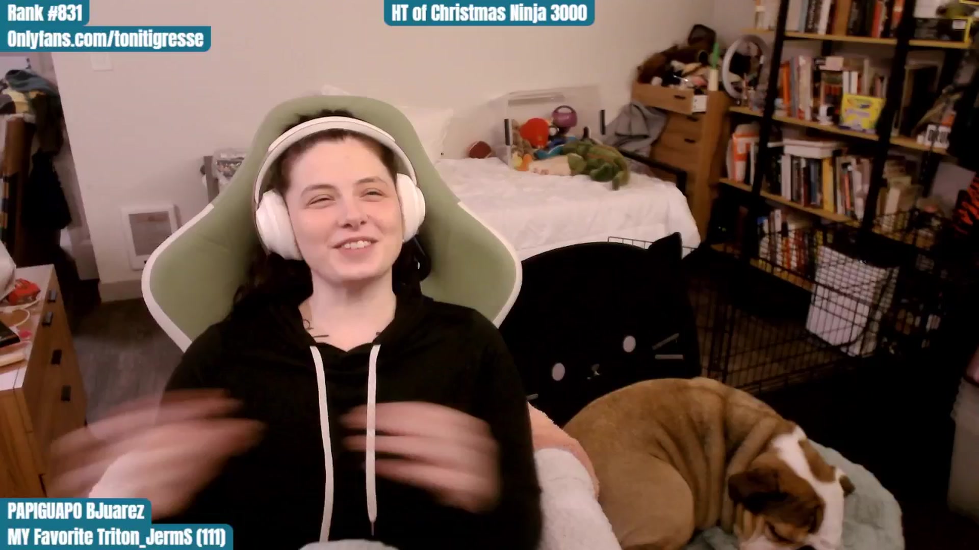 Gallery image thumbnail from ToniTigresse's myfreecams stream on, 12/15/2025, 03:34 image 1 of 20