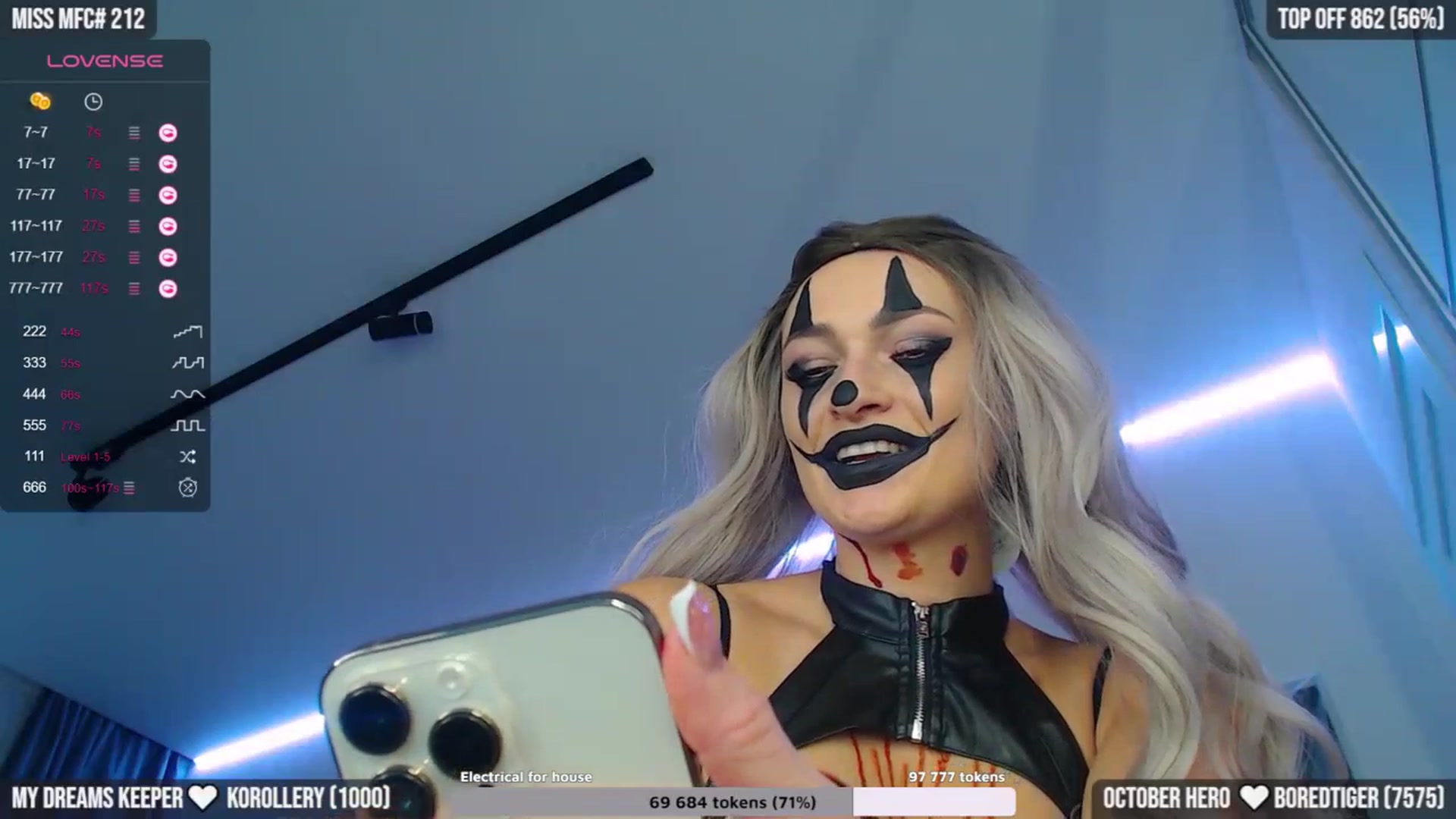 Gallery image thumbnail from TruEnergy's myfreecams stream on, 11/01/2023, 04:58 image 4 of 20