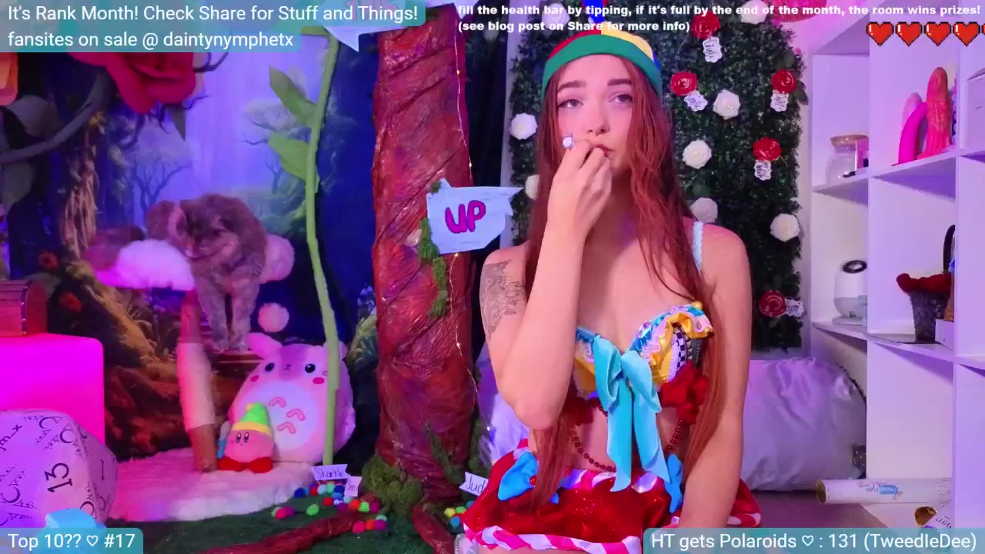Gallery image thumbnail from TweedleNym's myfreecams stream on, 07/13/2024, 02:18 image 5 of 20