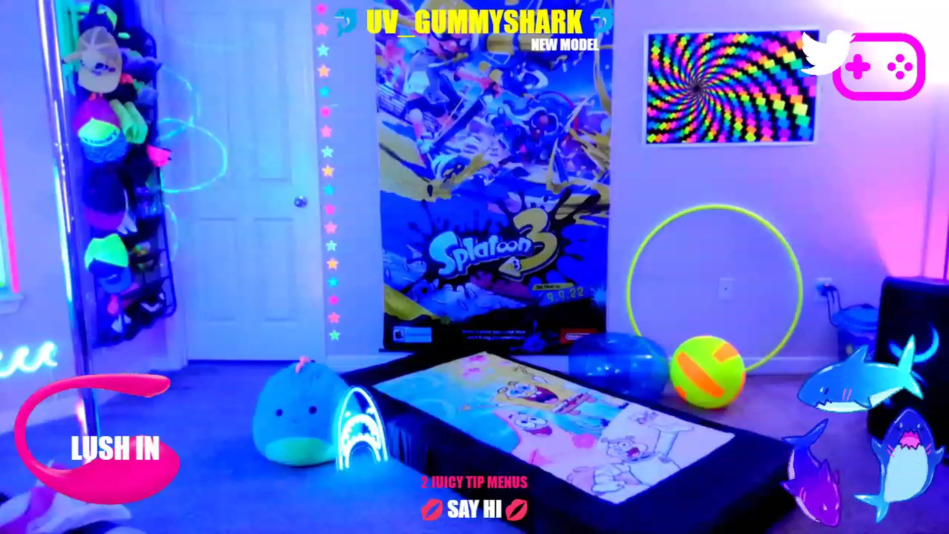 Gallery image thumbnail from UV_GUMMYSHARK's myfreecams stream on, 02/09/2023, 07:59 image 7 of 20