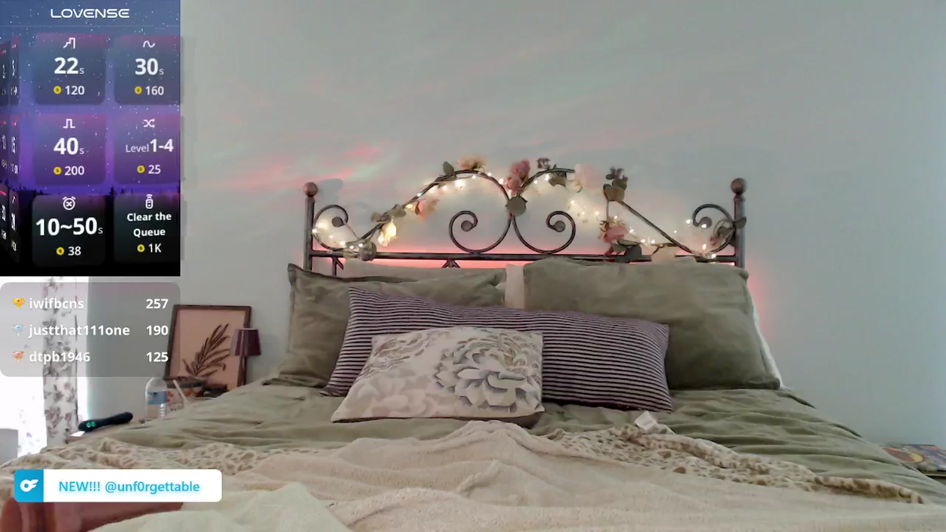 Gallery image thumbnail from Unf0rgettable's myfreecams stream on, 04/26/2026, 18:51 image 19 of 20
