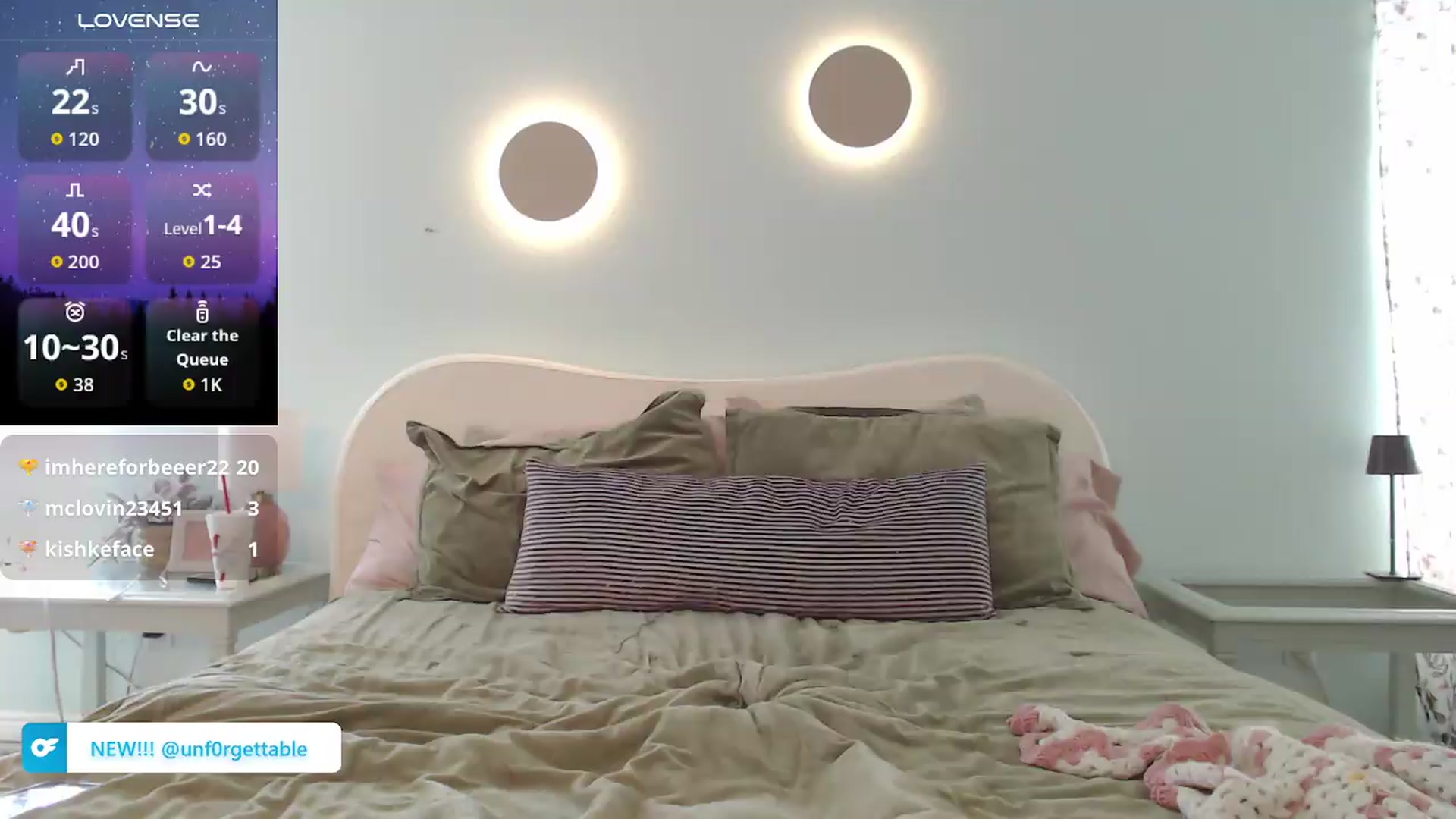 Gallery image thumbnail from Unf0rgettable's myfreecams stream on, 09/14/2026, 19:27 image 14 of 20