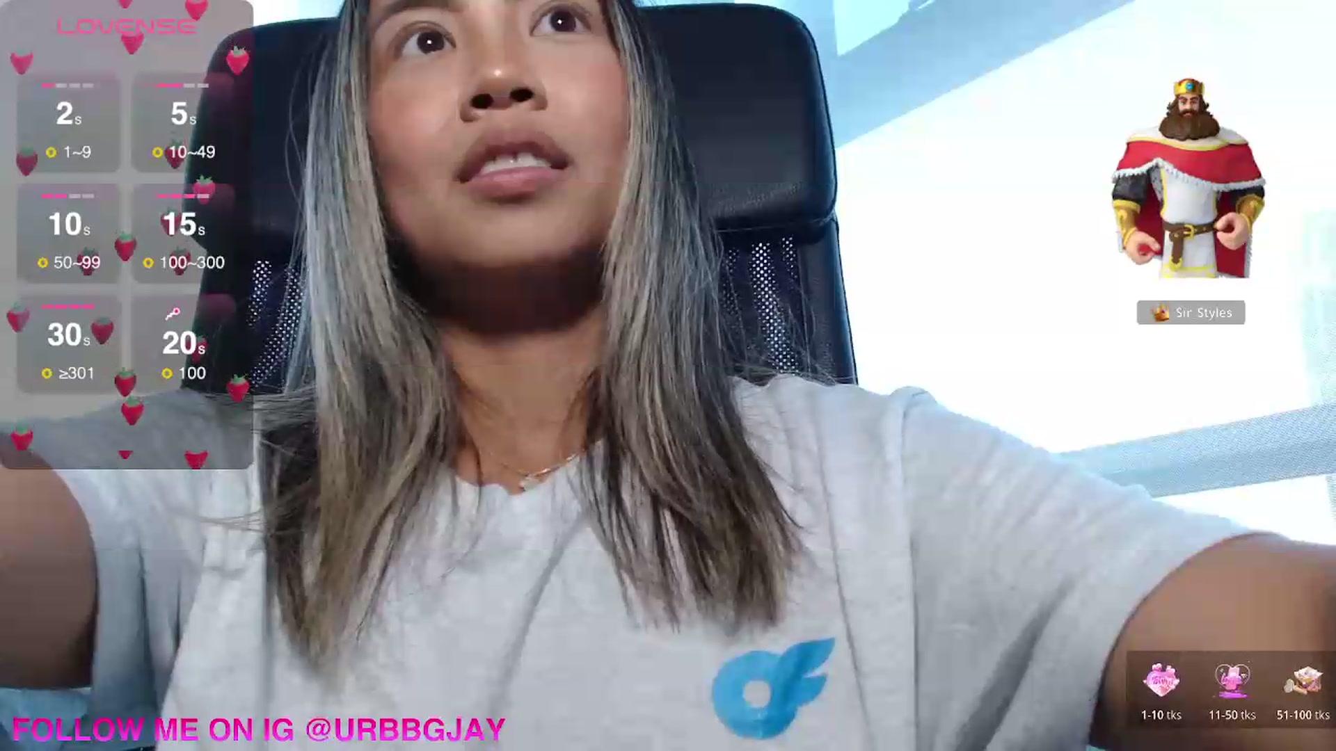 Gallery image thumbnail from UrBabyGirl's myfreecams stream on, 07/10/2026, 24:01 image 9 of 20