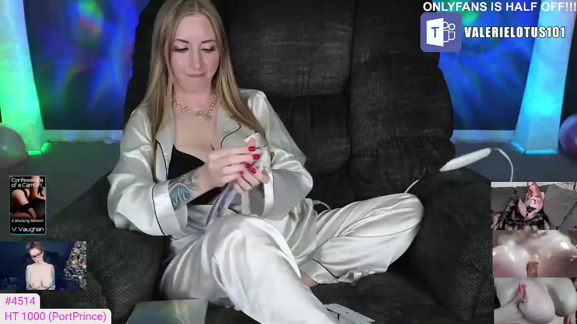 Gallery image thumbnail from ValerieLotus's myfreecams stream on, 07/30/2026, 03:25 image 10 of 20