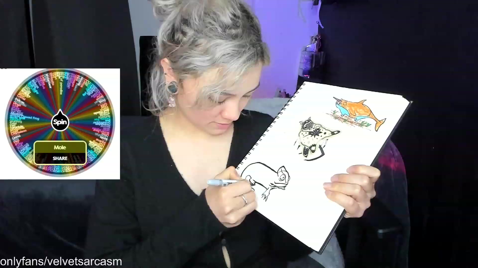 Gallery image thumbnail from VelvetSarcasm's myfreecams stream on, 09/05/2023, 06:31 image 1 of 20