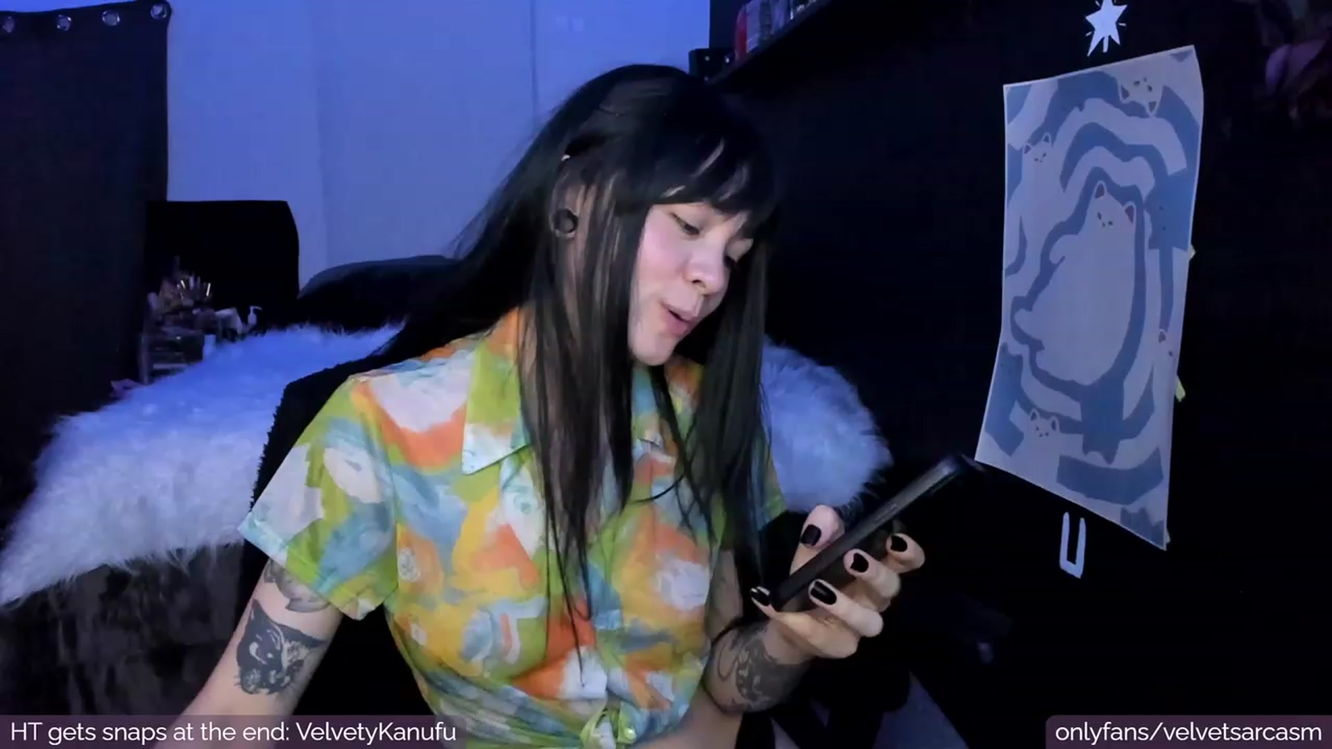 Gallery image thumbnail from VelvetSarcasm's myfreecams stream on, 02/27/2024, 06:34 image 5 of 20
