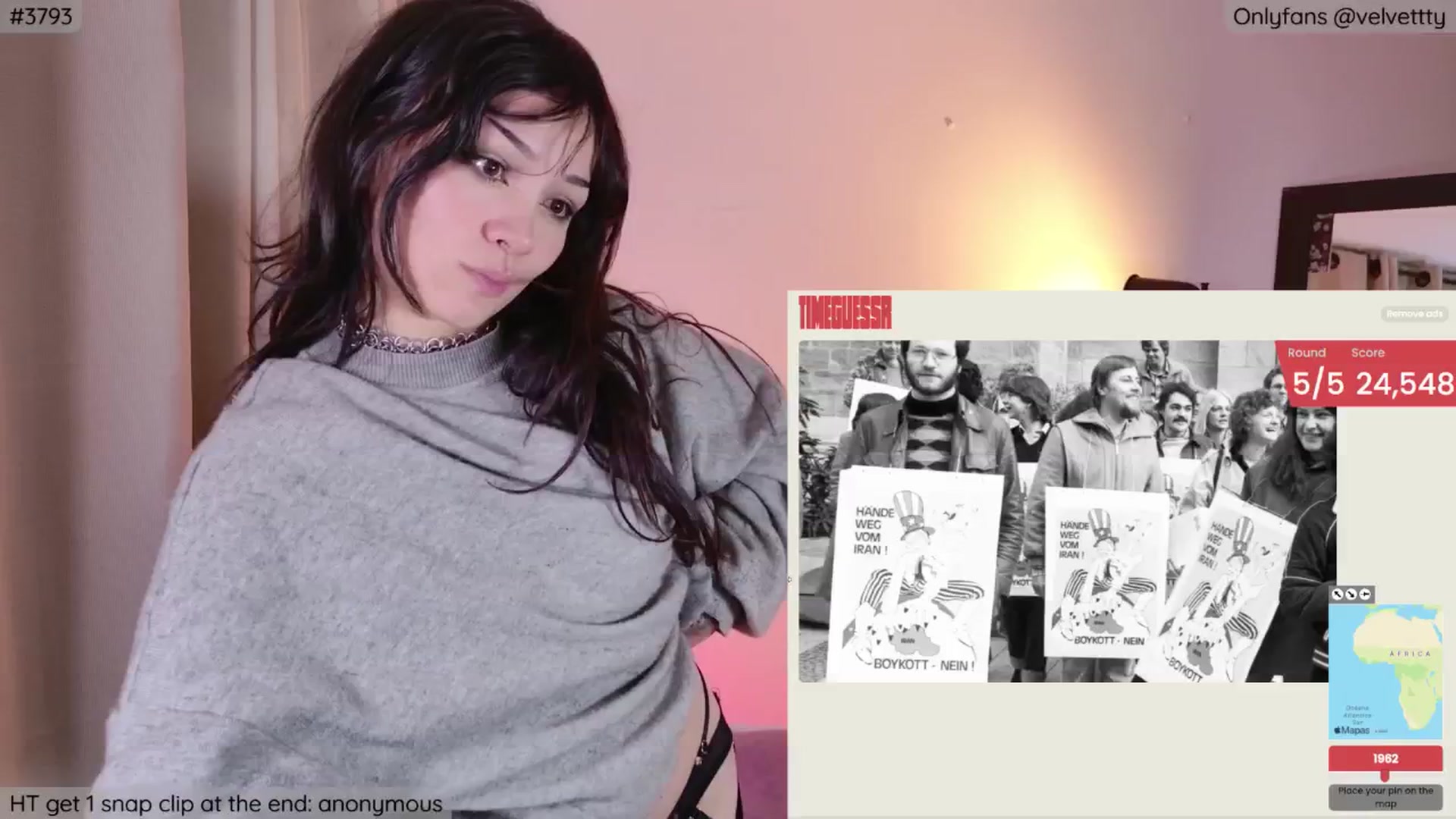 Gallery image thumbnail from Velvetty's myfreecams stream on, 03/03/2026, 07:22 image 14 of 20