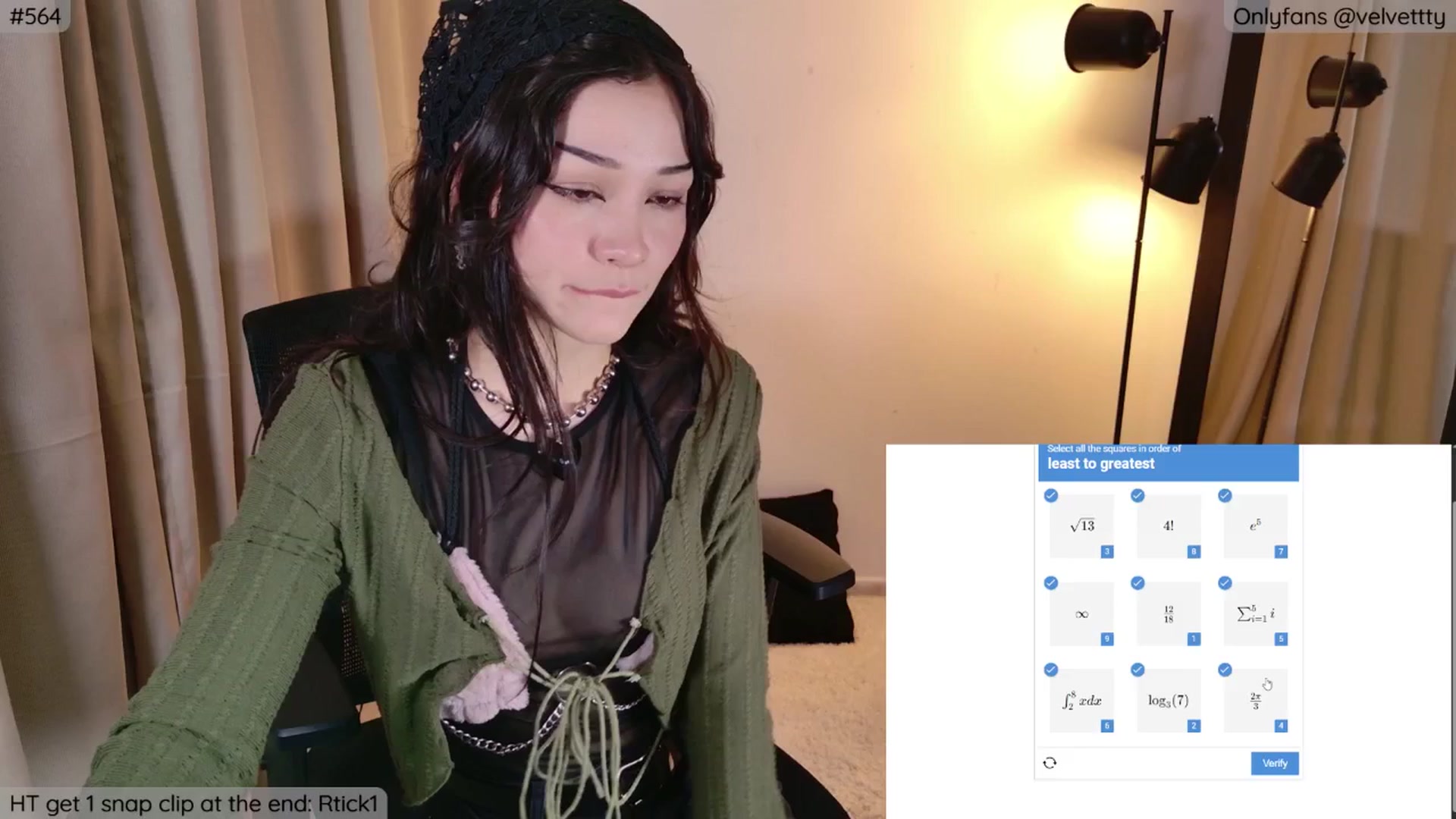 Gallery image thumbnail from Velvetty's myfreecams stream on, 03/13/2026, 06:16 image 9 of 20