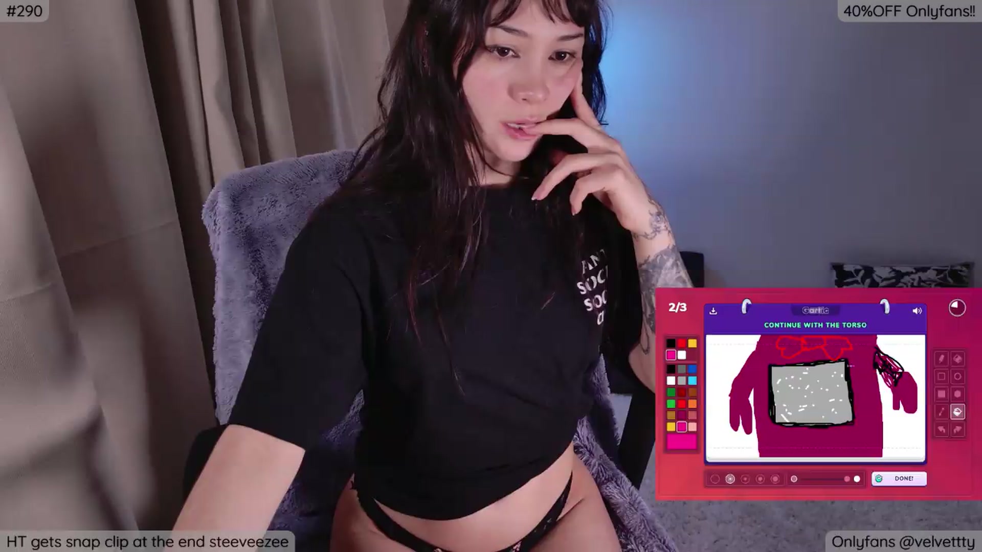 Gallery image thumbnail from Velvetty's myfreecams stream on, 07/23/2026, 05:05 image 5 of 20