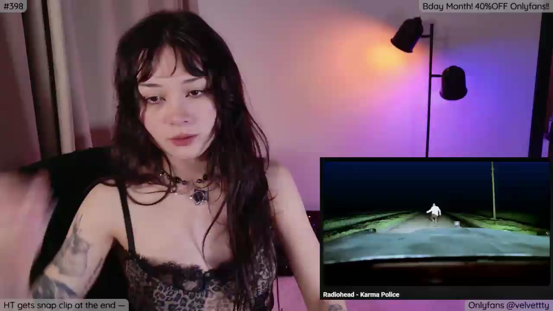 Gallery image thumbnail from Velvetty's myfreecams stream on, 08/08/2026, 04:36 image 1 of 20