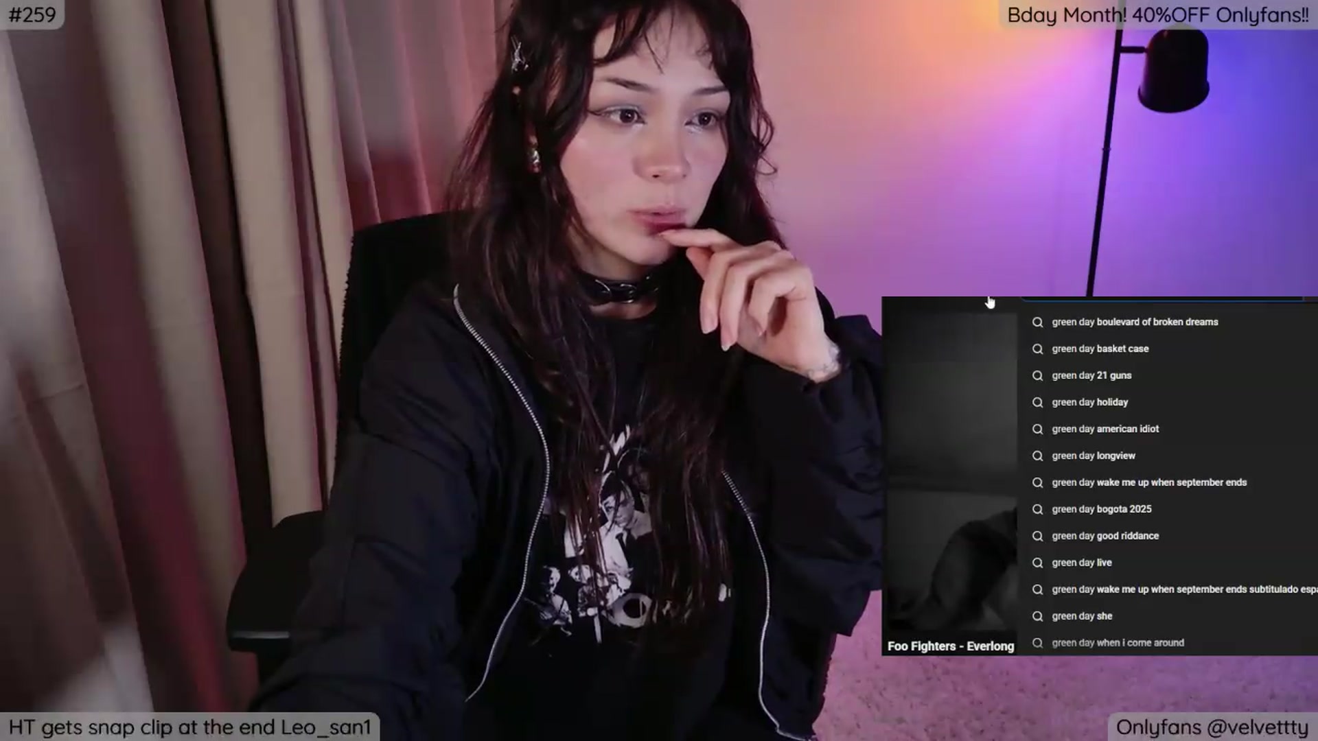 Gallery image thumbnail from Velvetty's myfreecams stream on, 08/09/2026, 03:21 image 17 of 20