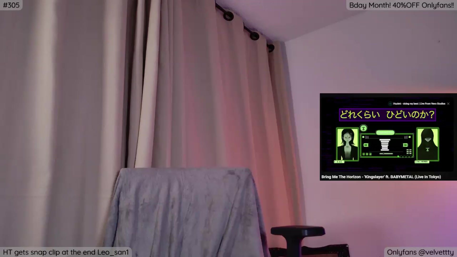 Gallery image thumbnail from Velvetty's myfreecams stream on, 08/10/2026, 07:46 image 13 of 20
