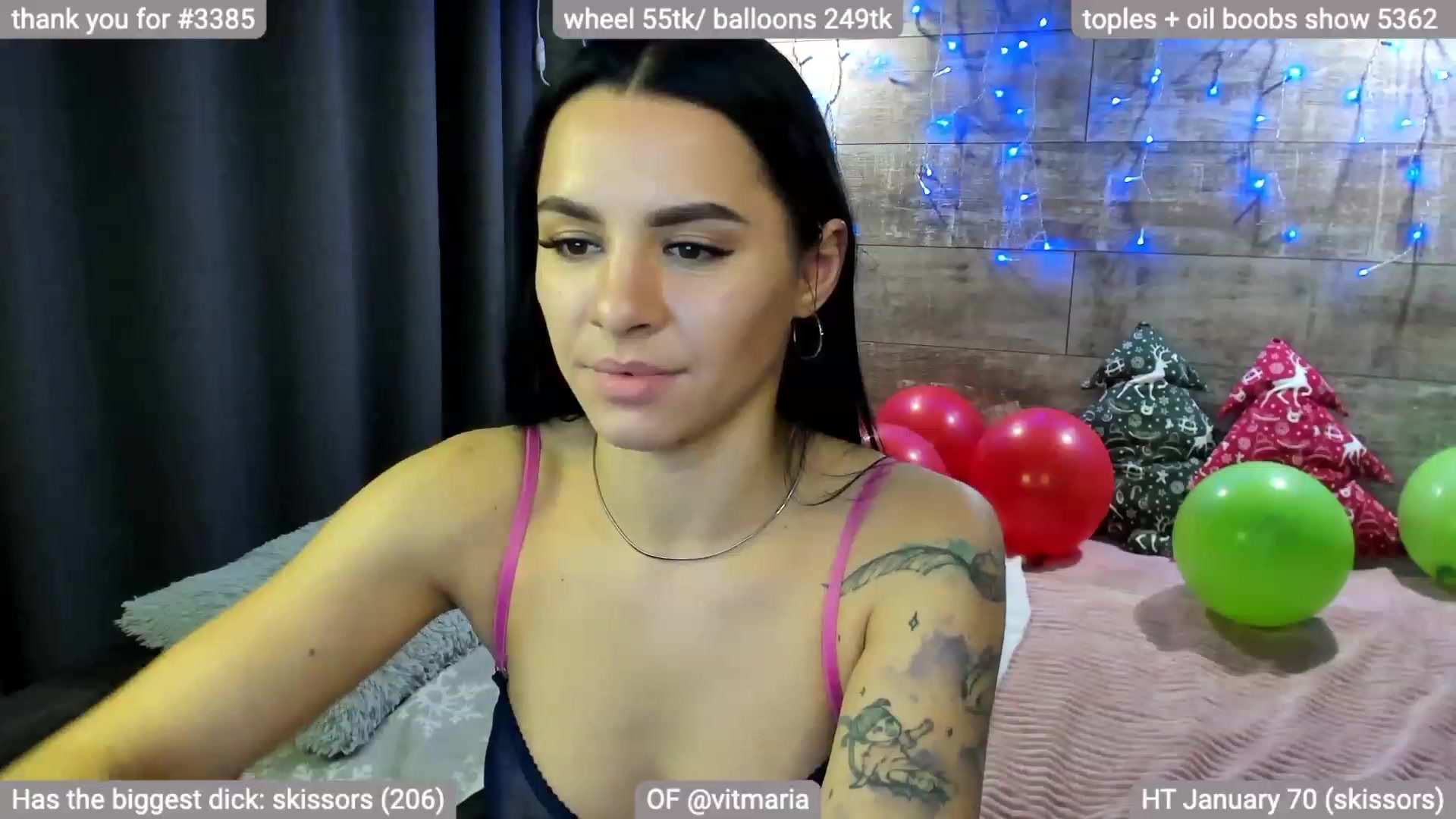 Gallery image thumbnail from ViViMaria's myfreecams stream on, 01/03/2023, 01:55 image 9 of 20