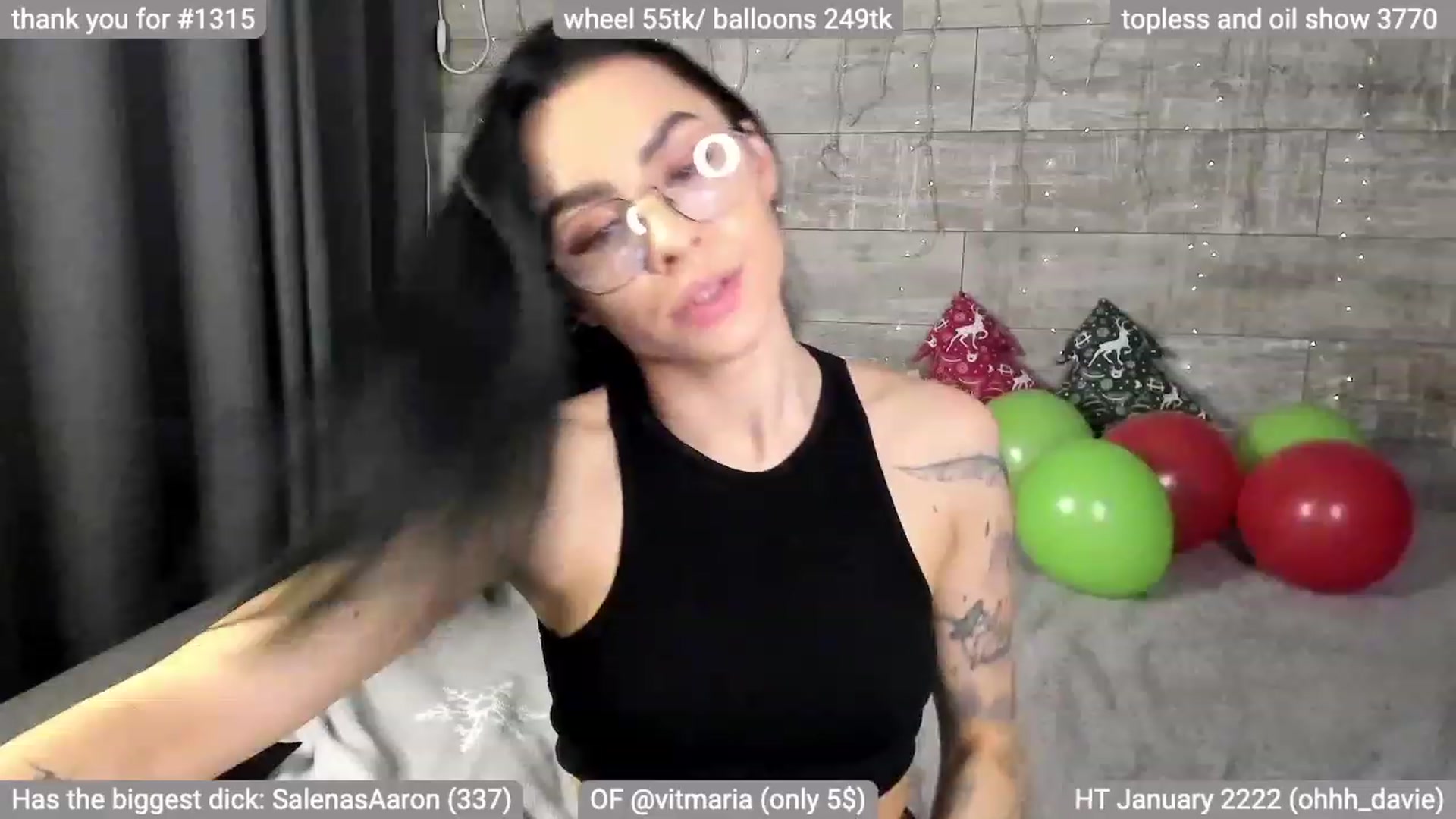 Gallery image thumbnail from ViViMaria's myfreecams stream on, 01/16/2023, 02:31 image 17 of 20
