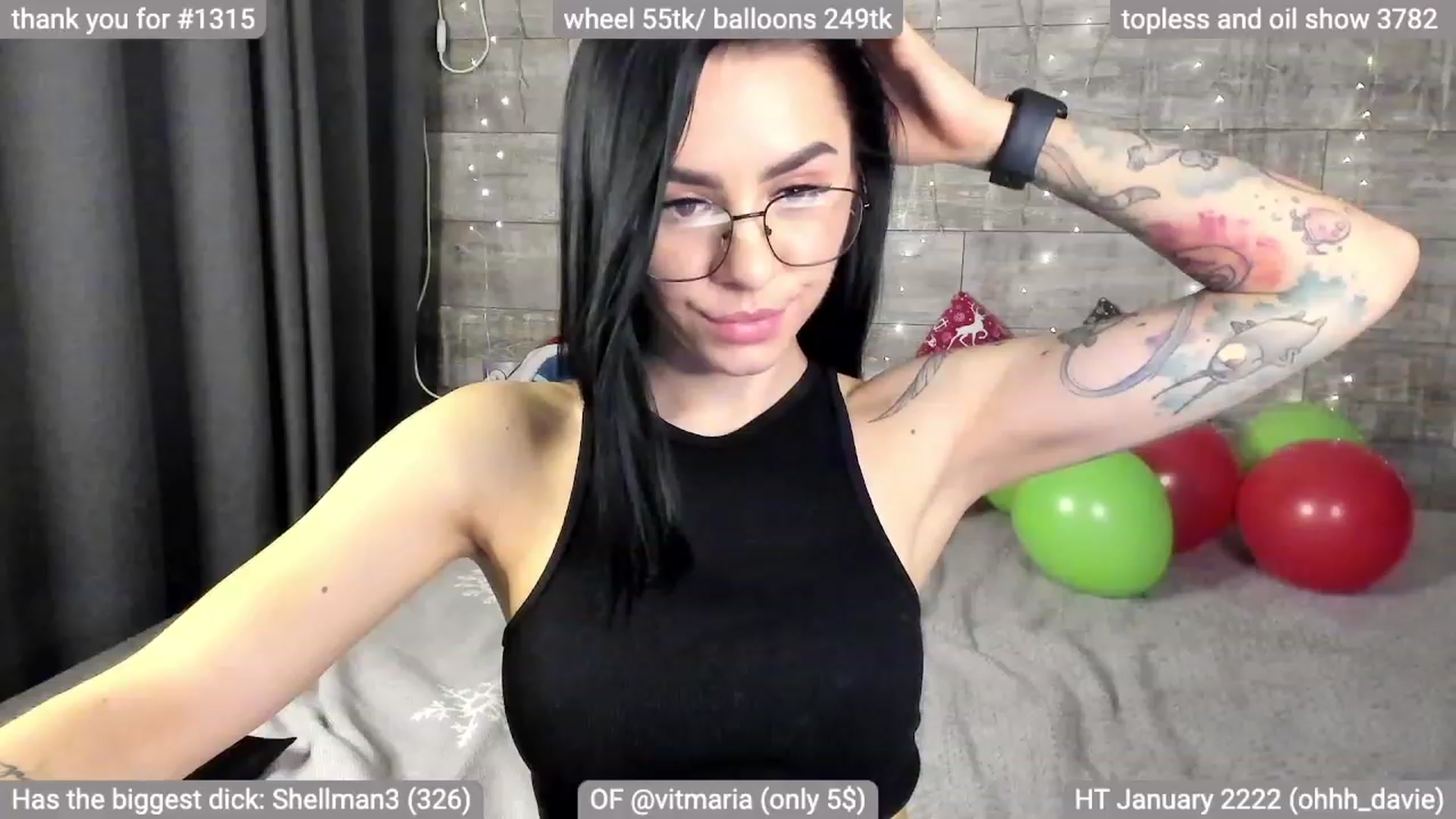 Gallery image thumbnail from ViViMaria's myfreecams stream on, 01/16/2023, 02:31 image 8 of 20