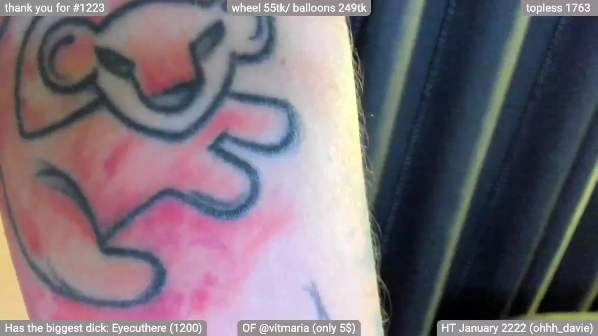 Gallery image thumbnail from ViViMaria's myfreecams stream on, 01/19/2023, 02:52 image 8 of 20