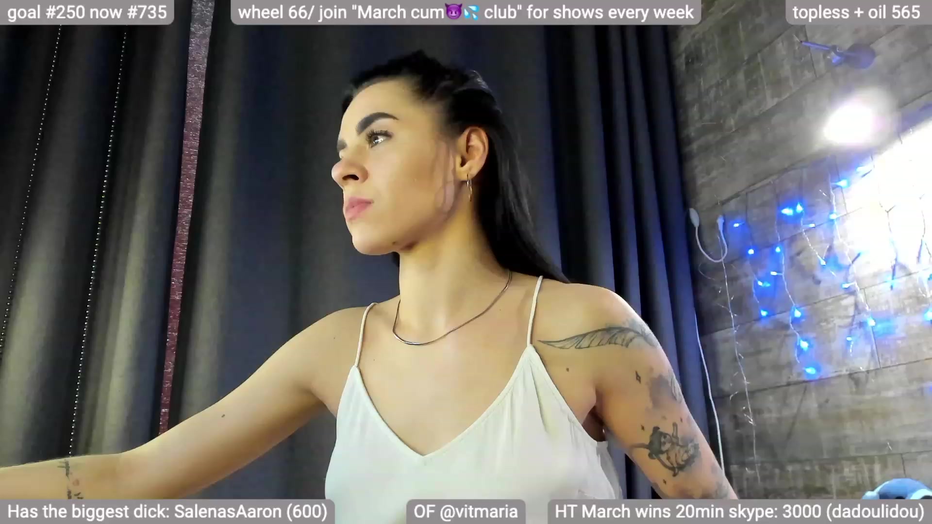 Gallery image thumbnail from ViViMaria's myfreecams stream on, 03/15/2023, 07:55 image 17 of 20