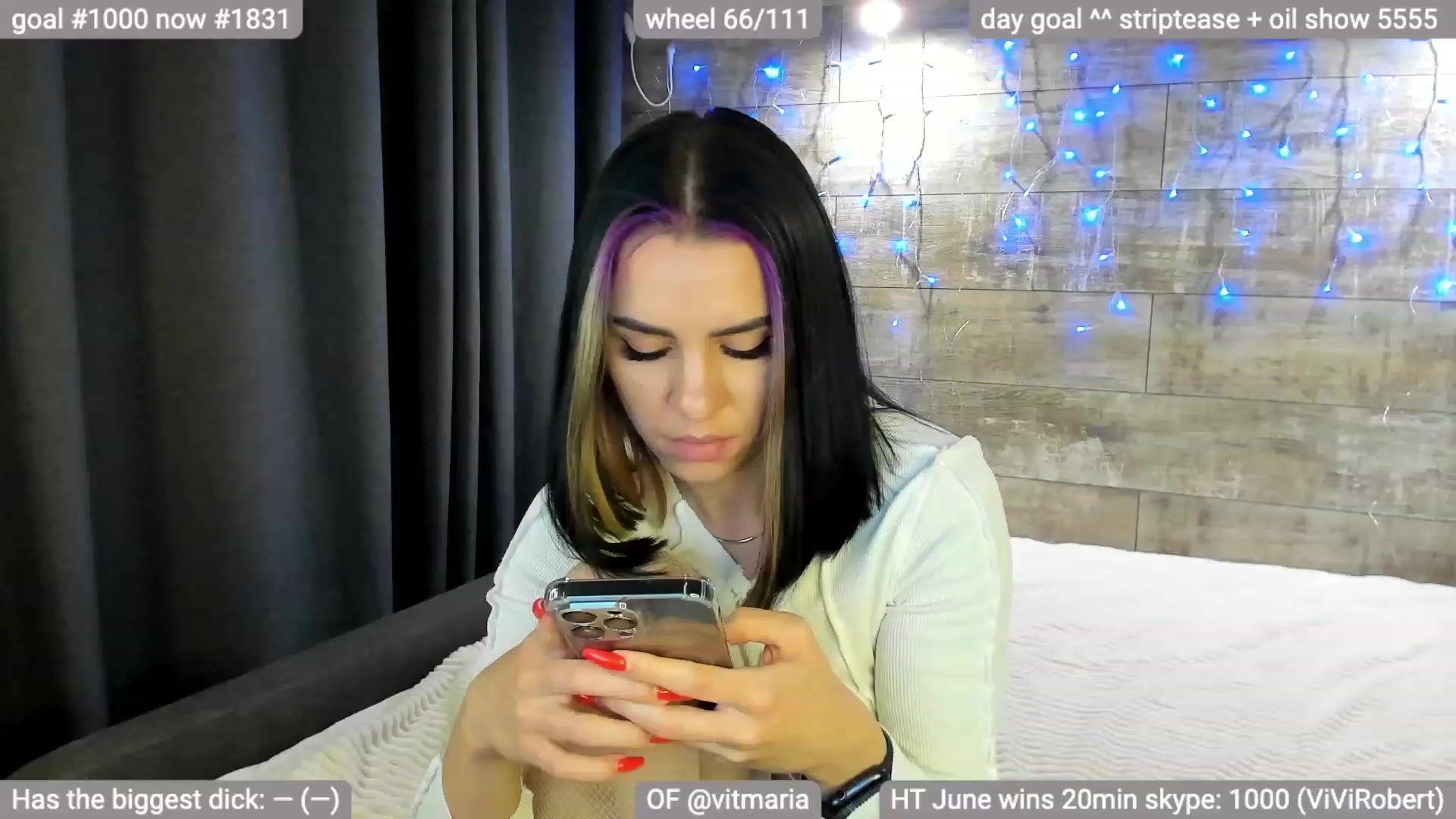 Gallery image thumbnail from ViViMaria's myfreecams stream on, 06/28/2023, 20:55 image 5 of 20