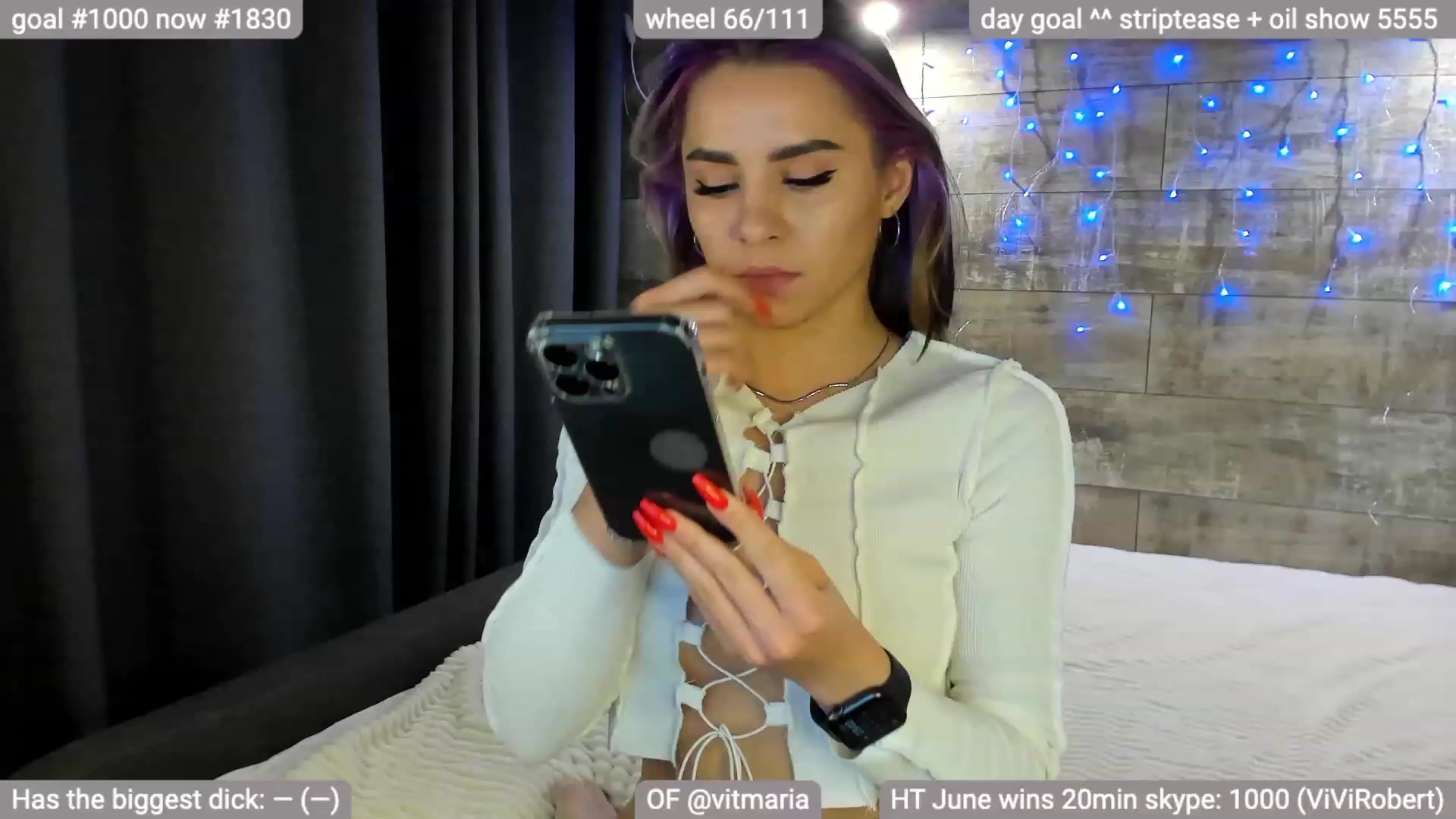 Gallery image thumbnail from ViViMaria's myfreecams stream on, 06/28/2023, 20:55 image 2 of 20