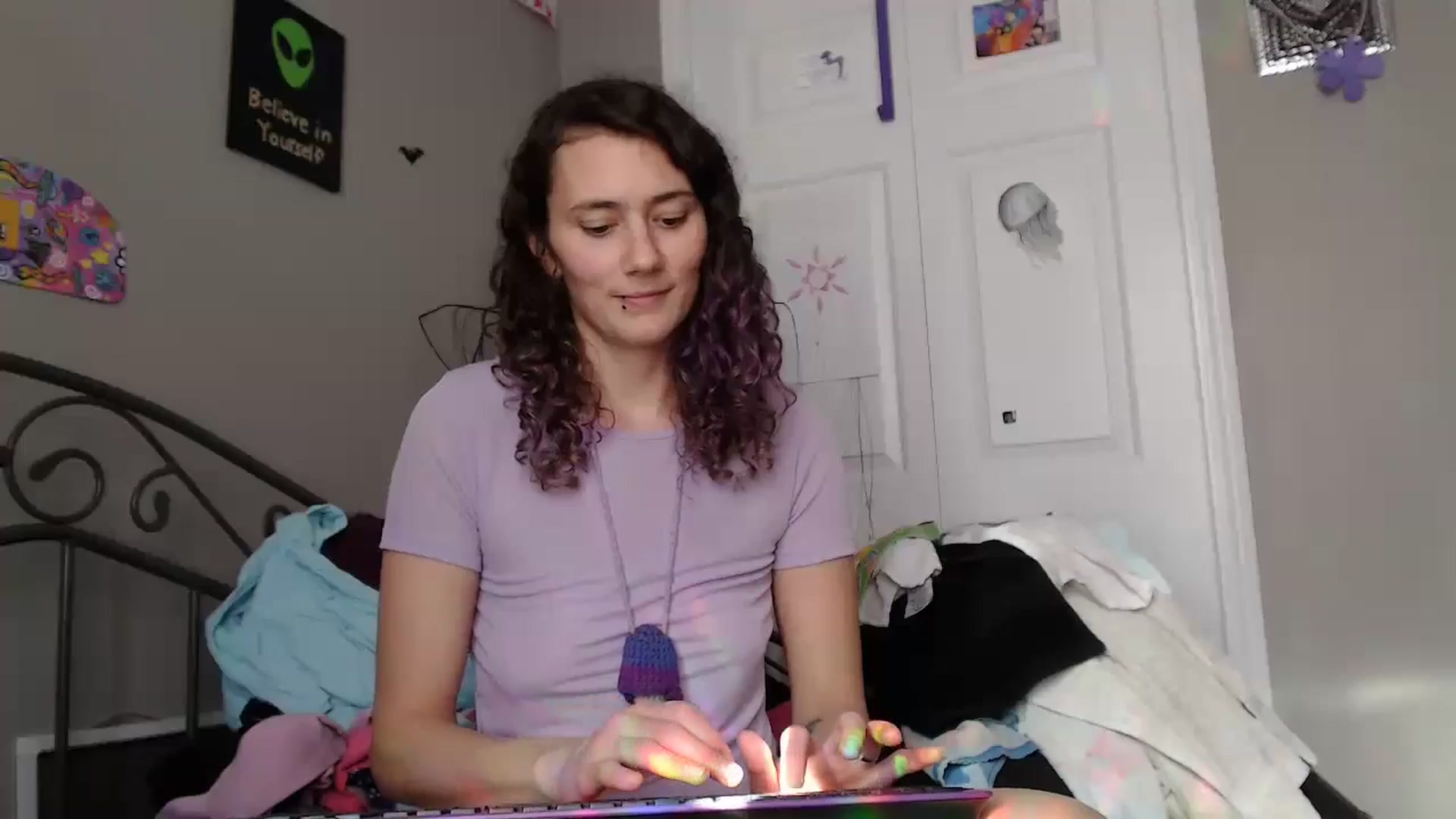 Gallery image thumbnail from Violethooper1's myfreecams stream on, 01/27/2025, 18:05 image 15 of 20