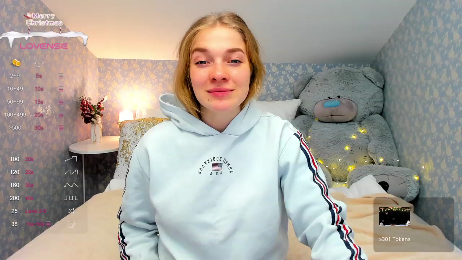 Gallery image thumbnail from VirginVi's myfreecams stream on, 12/24/2023, 20:06 image 20 of 20