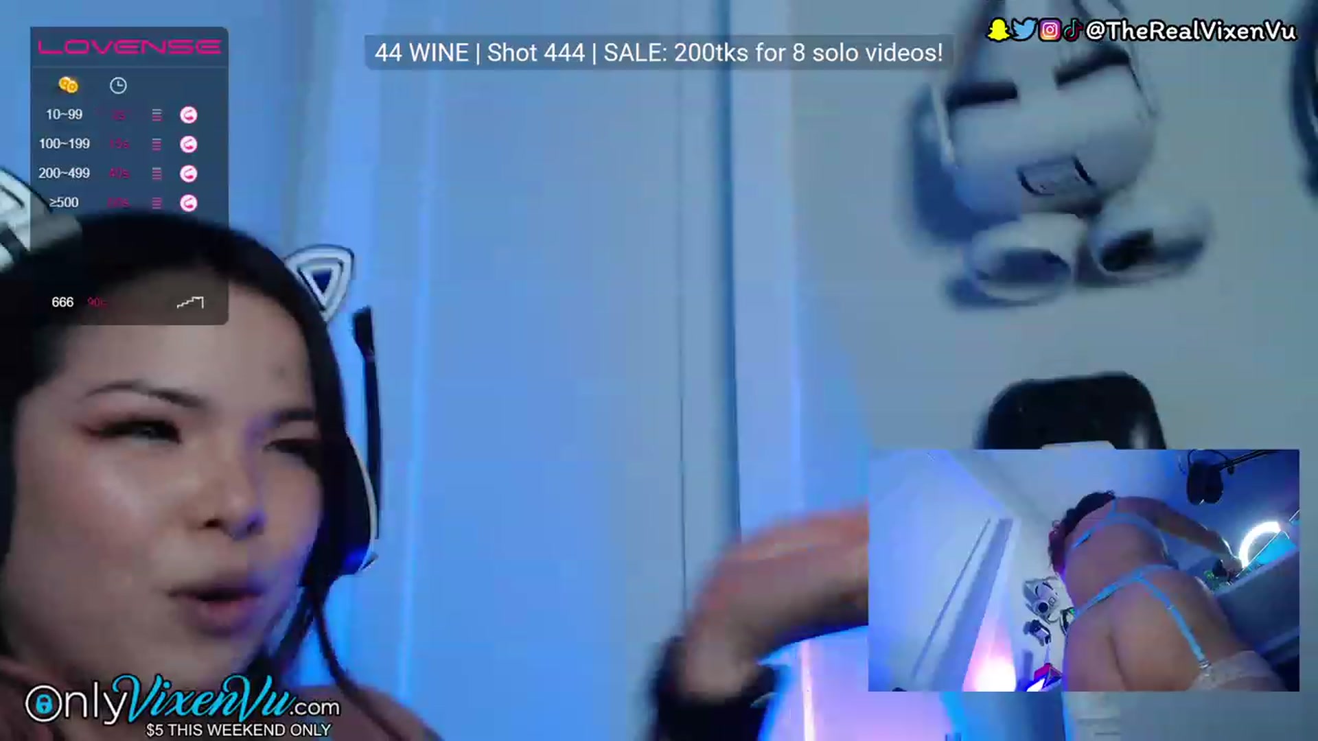 Gallery image thumbnail from VixenVu's myfreecams stream on, 12/03/2022, 06:51 image 13 of 20