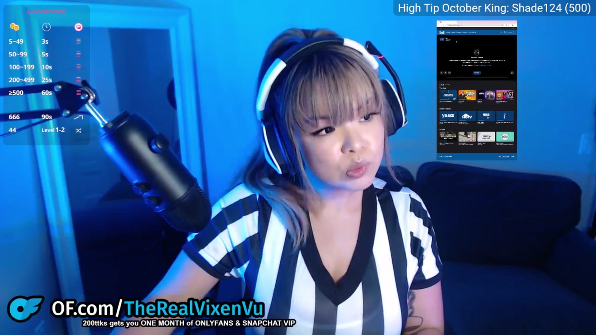 Gallery image thumbnail from VixenVu's myfreecams stream on, 10/28/2025, 24:03 image 14 of 20