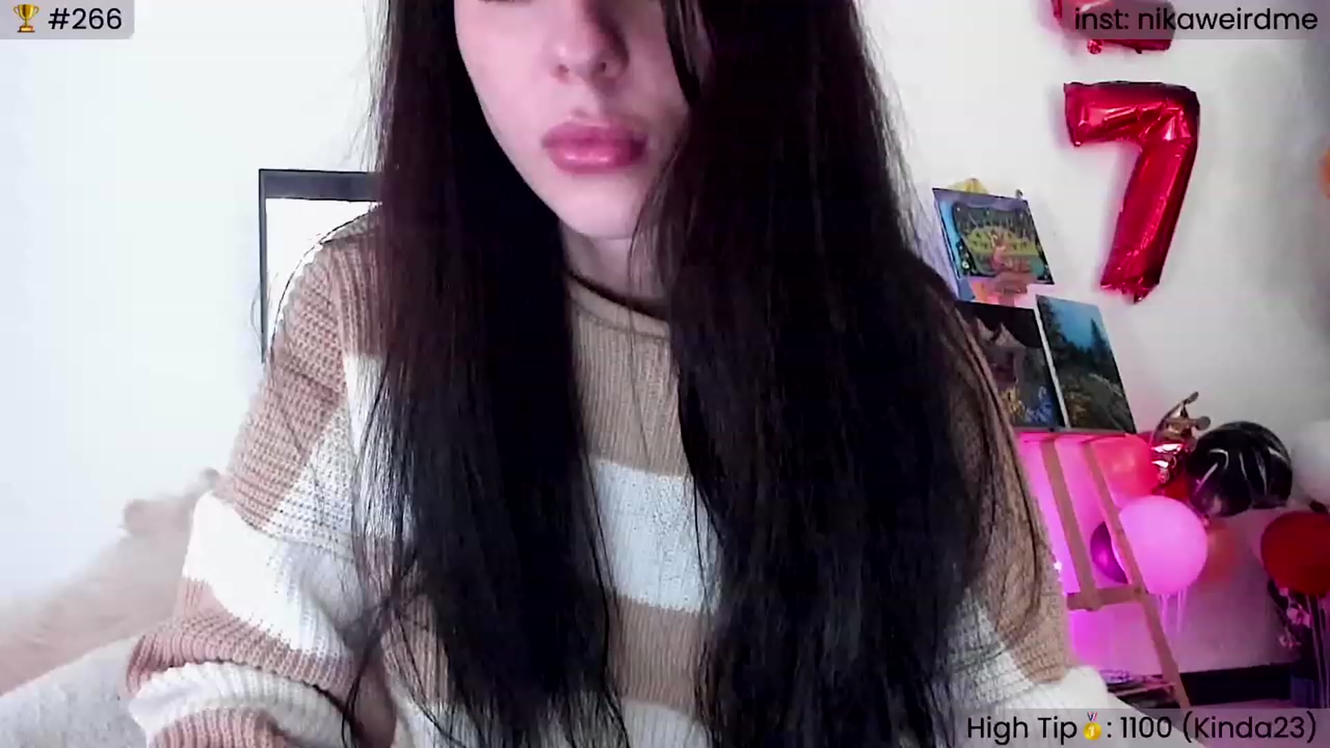 Gallery image thumbnail from WeirdMe's myfreecams stream on, 12/03/2023, 16:37 image 7 of 20