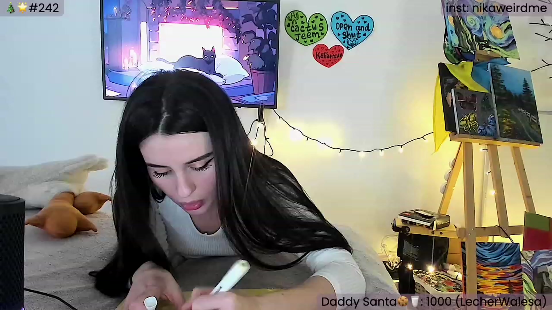 Gallery image thumbnail from WeirdMe's myfreecams stream on, 01/27/2024, 16:58 image 9 of 20