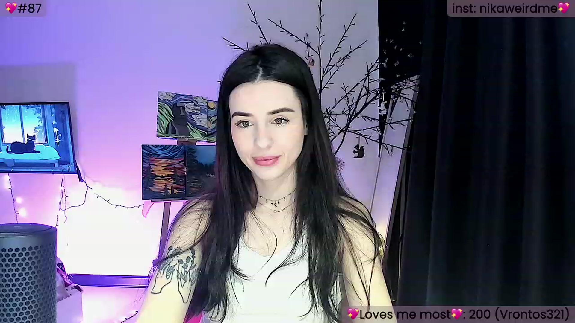 Gallery image thumbnail from WeirdMe's myfreecams stream on, 03/06/2024, 08:26 image 20 of 20