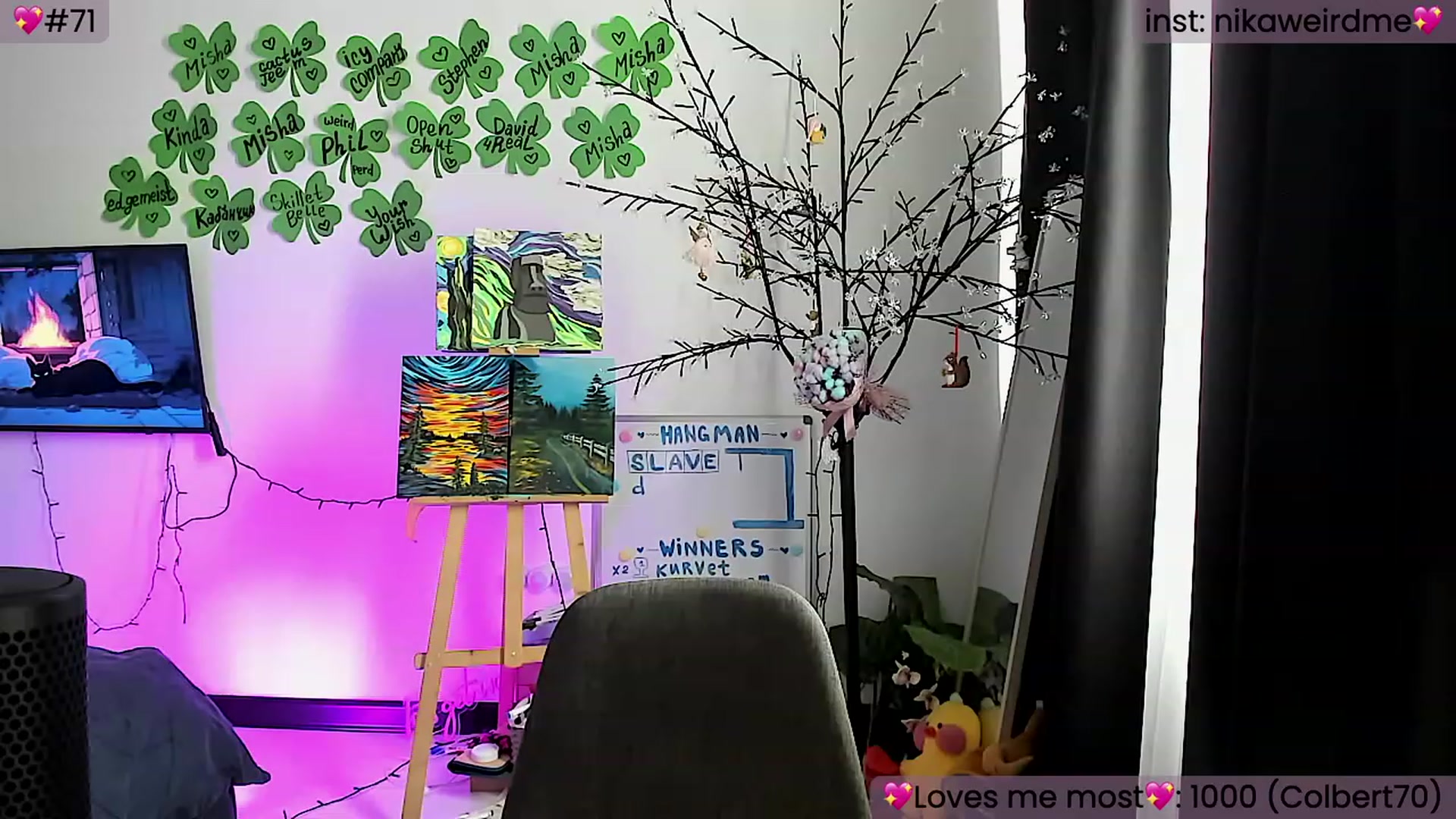 Gallery image thumbnail from WeirdMe's myfreecams stream on, 03/13/2024, 10:57 image 20 of 20