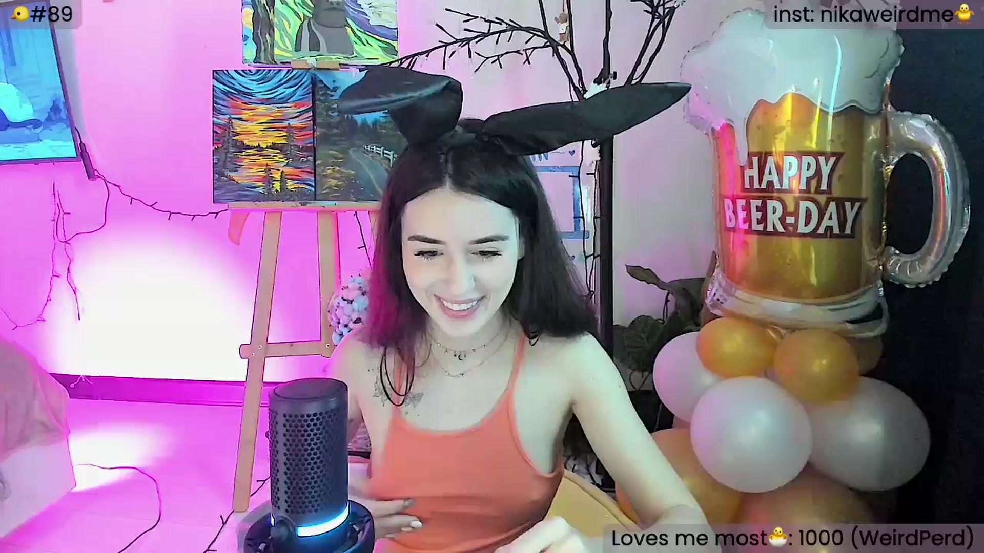 Gallery image thumbnail from WeirdMe's myfreecams stream on, 03/30/2024, 09:06 image 5 of 20