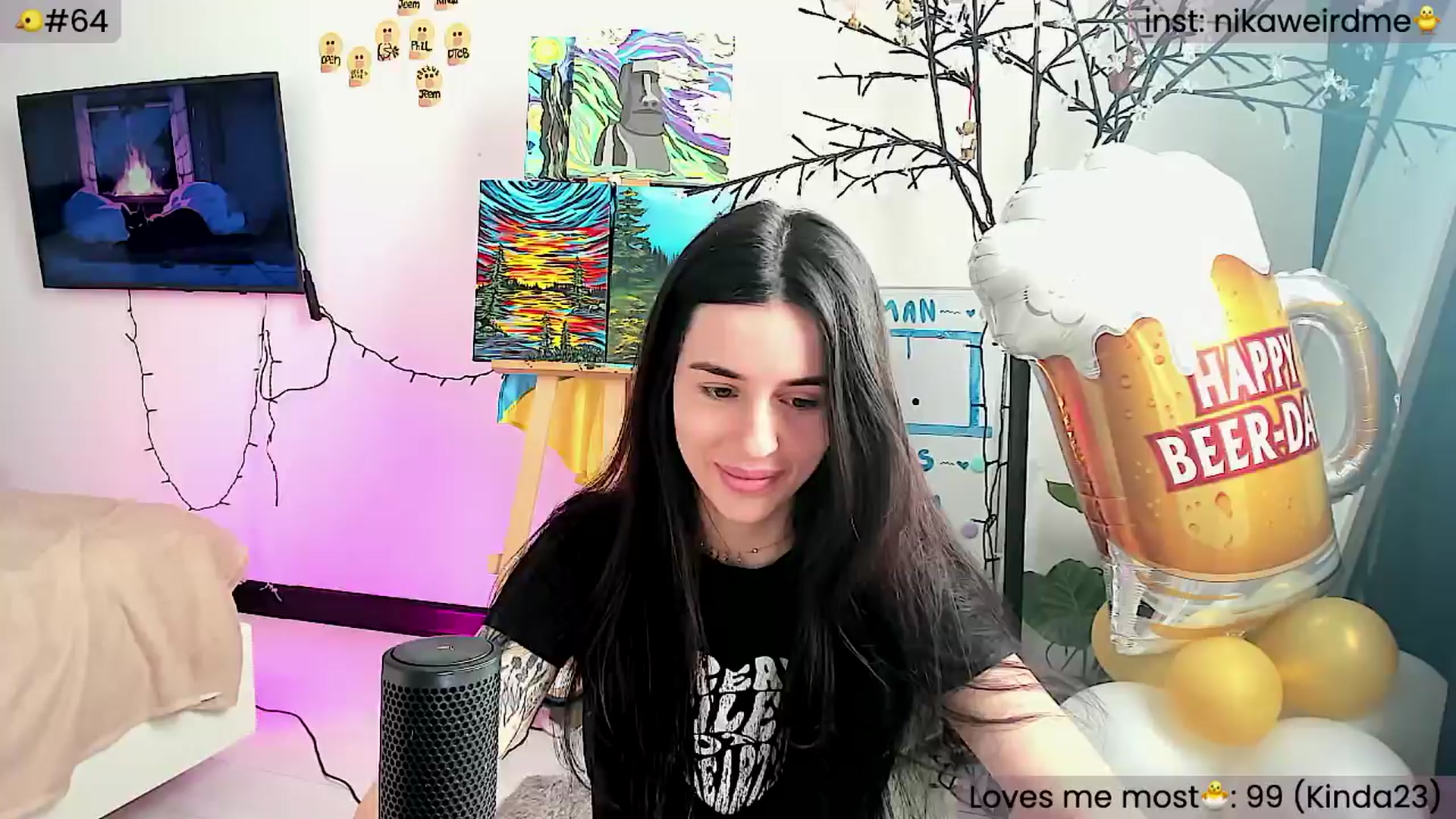 Gallery image thumbnail from WeirdMe's myfreecams stream on, 03/31/2024, 16:07 image 2 of 20