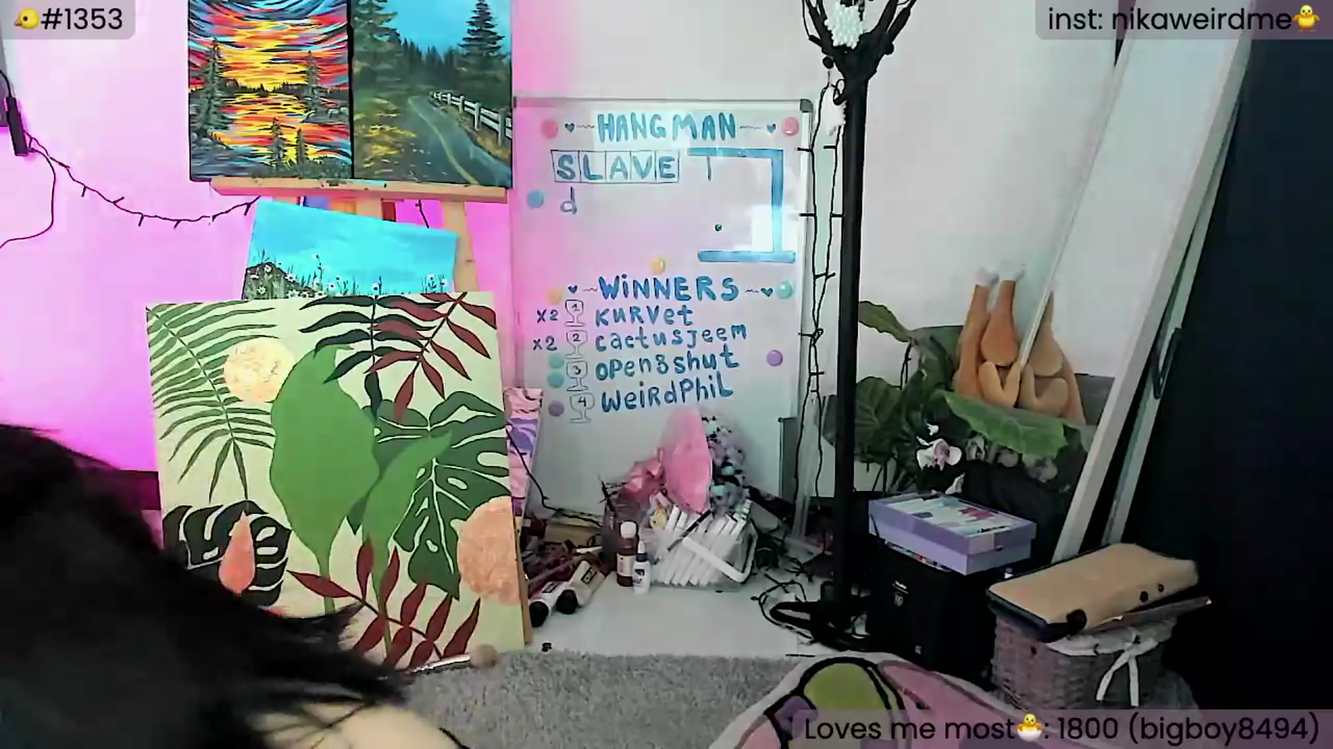 Gallery image thumbnail from WeirdMe's myfreecams stream on, 04/06/2024, 05:49 image 20 of 20