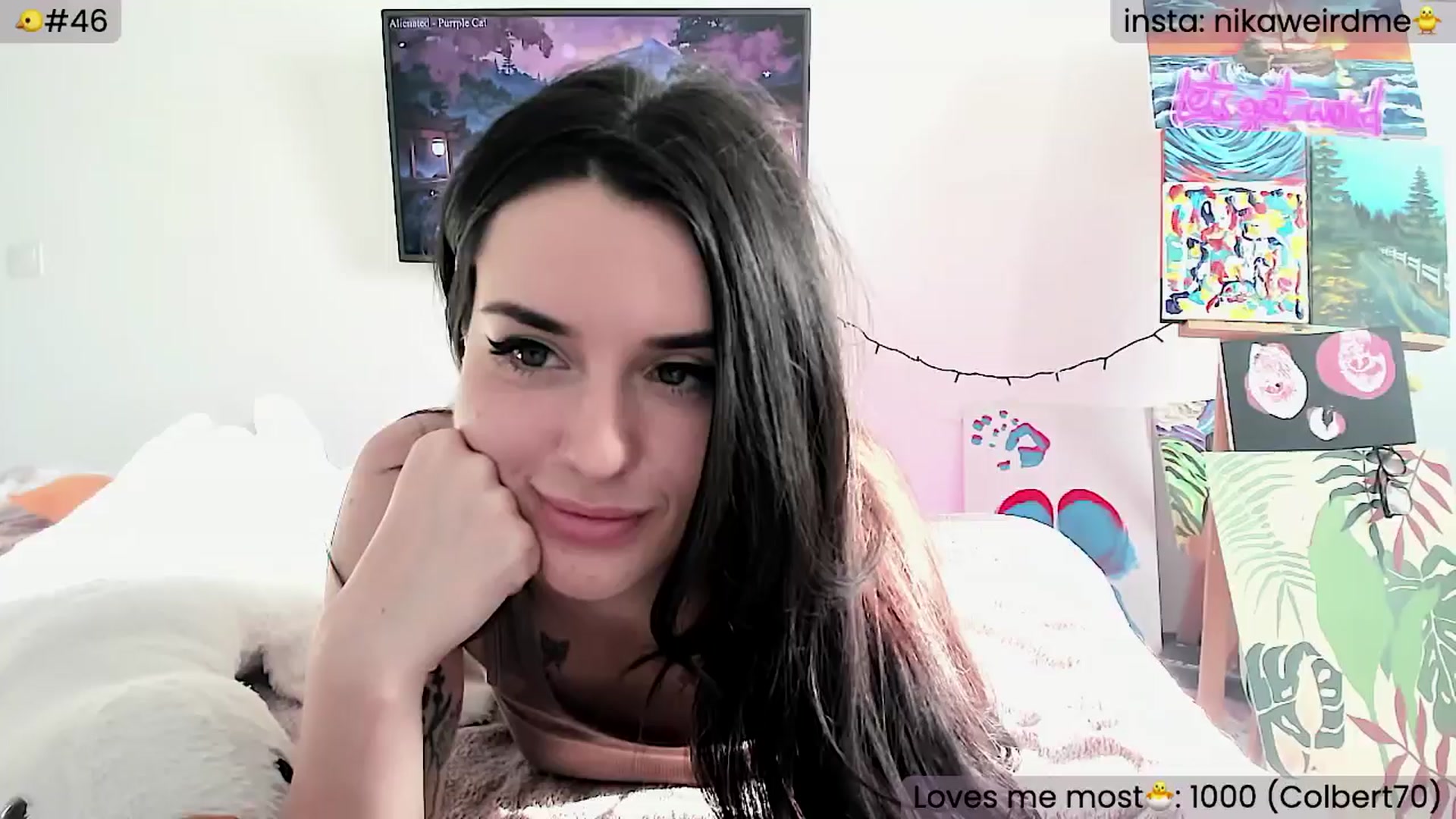 Gallery image thumbnail from WeirdMe's myfreecams stream on, 05/06/2024, 16:13 image 8 of 20