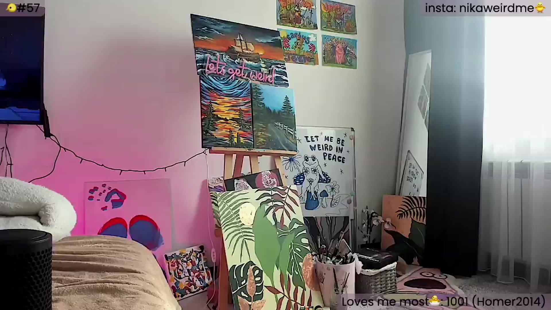 Gallery image thumbnail from WeirdMe's myfreecams stream on, 05/18/2024, 12:13 image 20 of 20