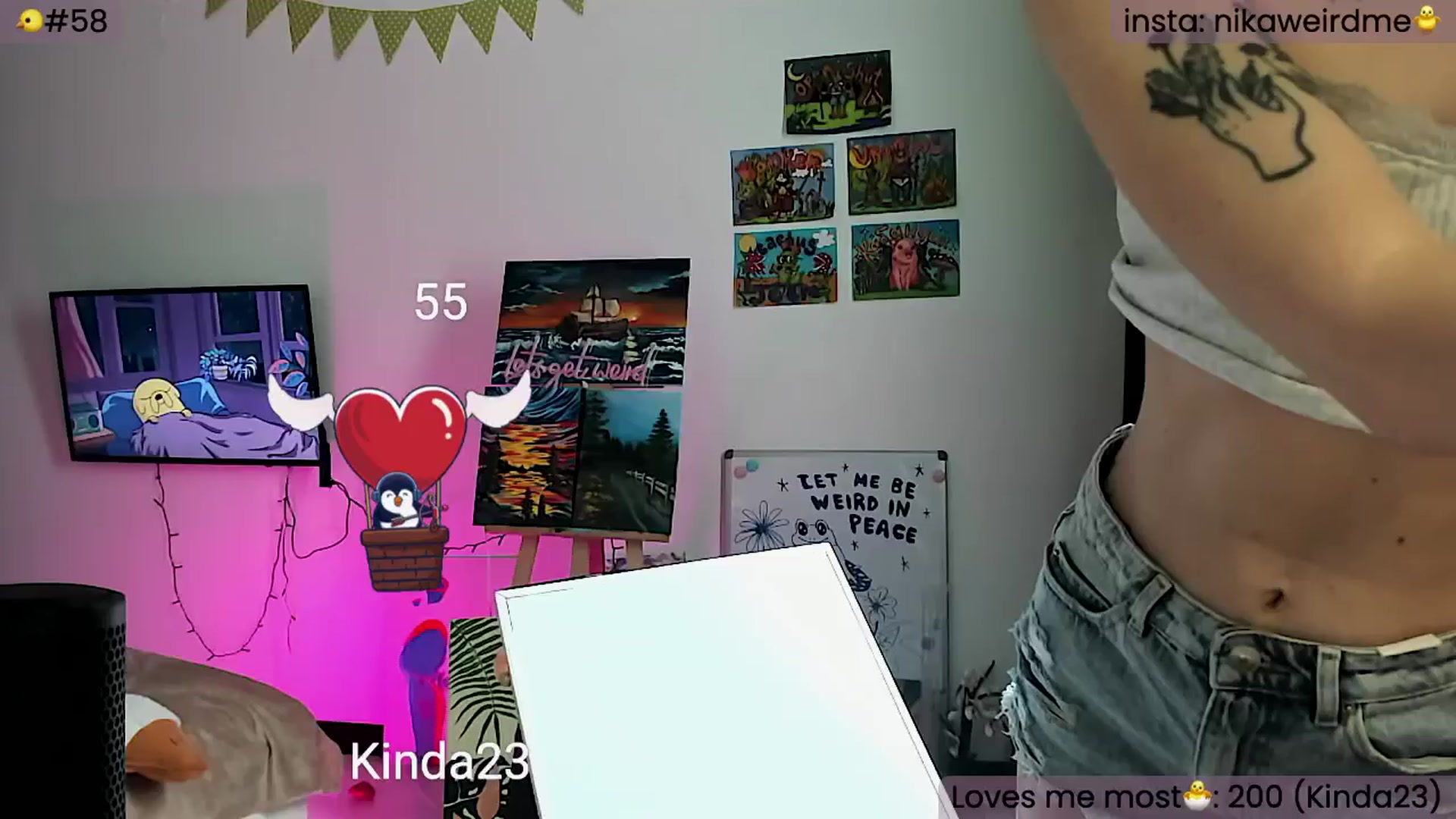 Gallery image thumbnail from WeirdMe's myfreecams stream on, 05/19/2024, 15:38 image 4 of 20