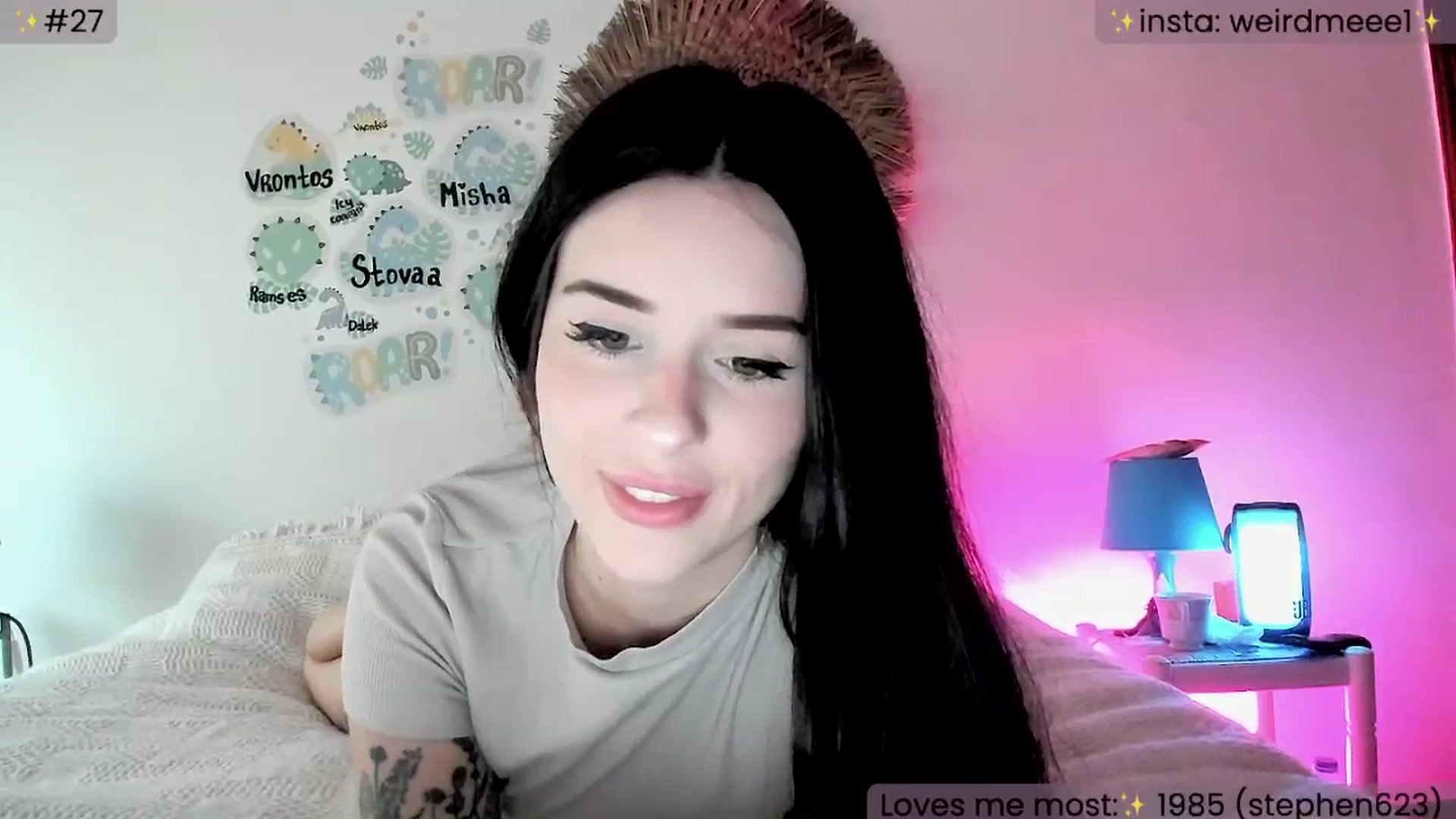 Gallery image thumbnail from WeirdMe's myfreecams stream on, 03/10/2025, 11:43 image 7 of 20