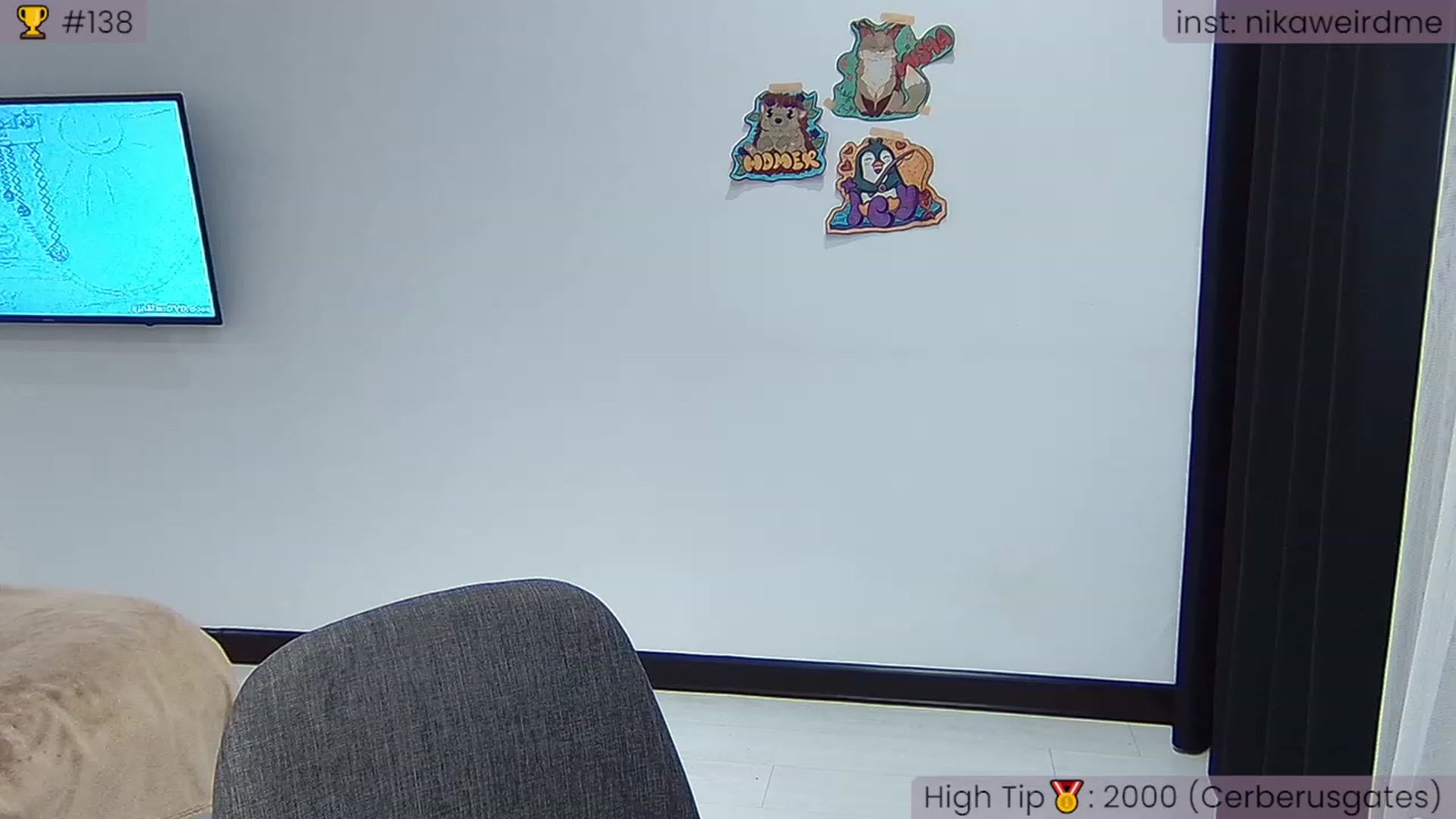 Gallery image thumbnail from WeirdMe_'s myfreecams stream on, 11/18/2022, 16:07 image 14 of 20