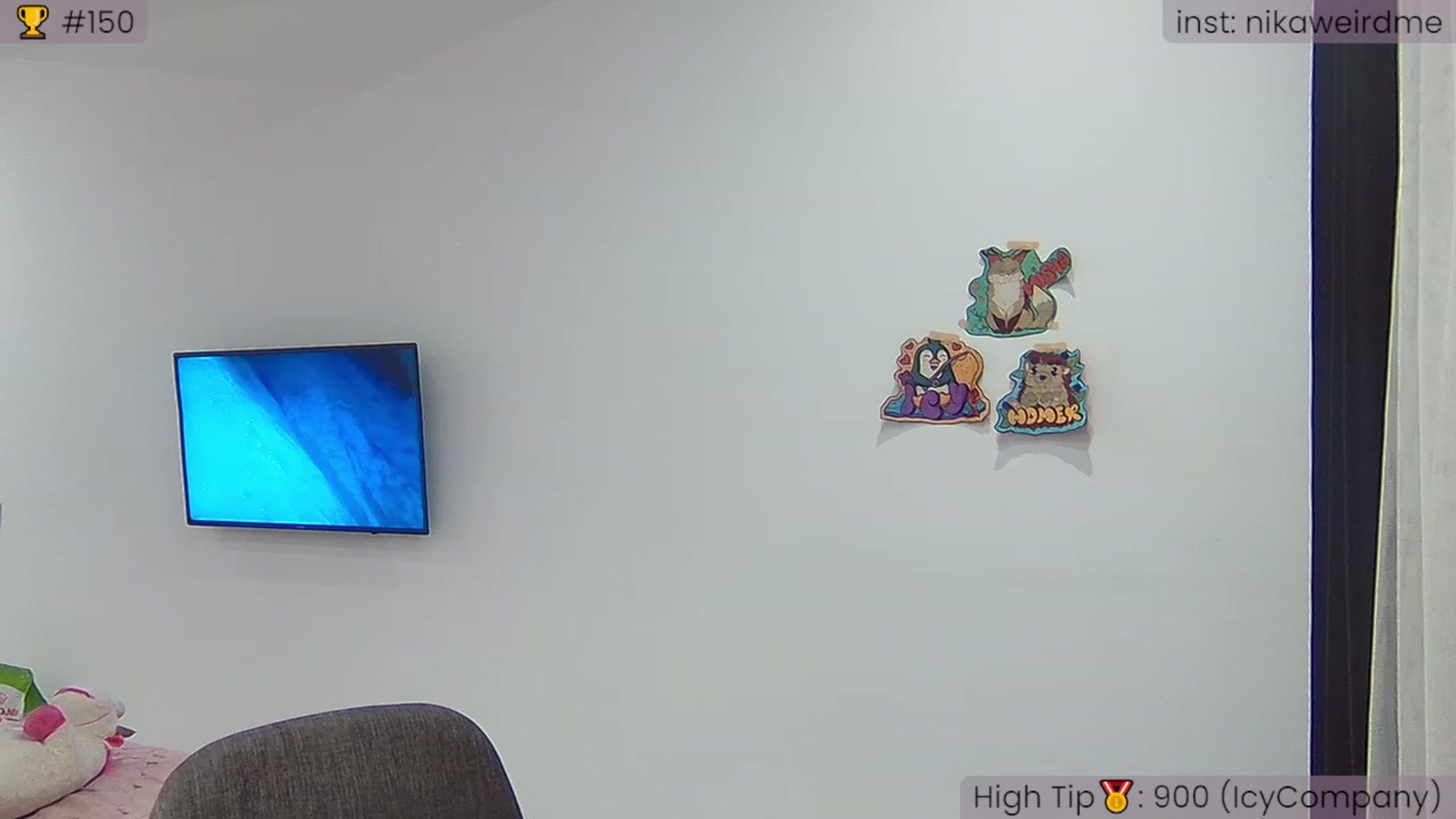 Gallery image thumbnail from WeirdMe_'s myfreecams stream on, 11/20/2022, 15:28 image 8 of 20