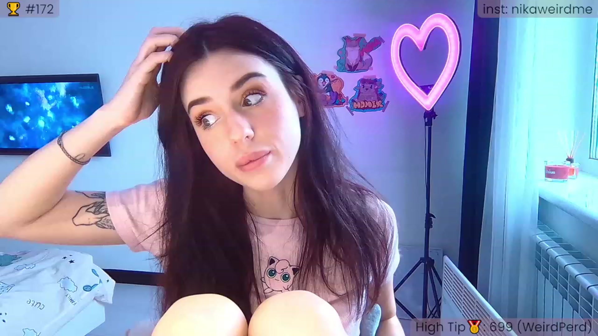Gallery image thumbnail from WeirdMe_'s myfreecams stream on, 11/23/2022, 10:34 image 7 of 20