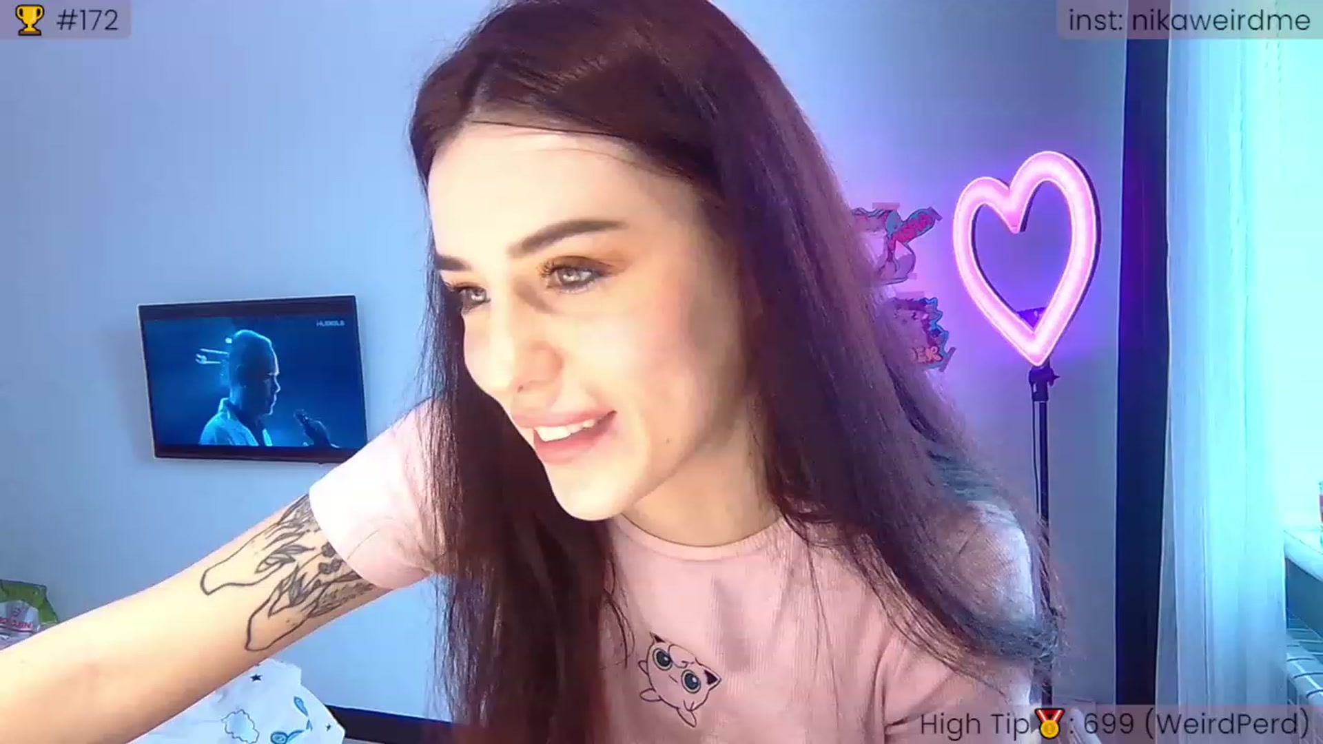 Gallery image thumbnail from WeirdMe_'s myfreecams stream on, 11/23/2022, 10:34 image 20 of 20